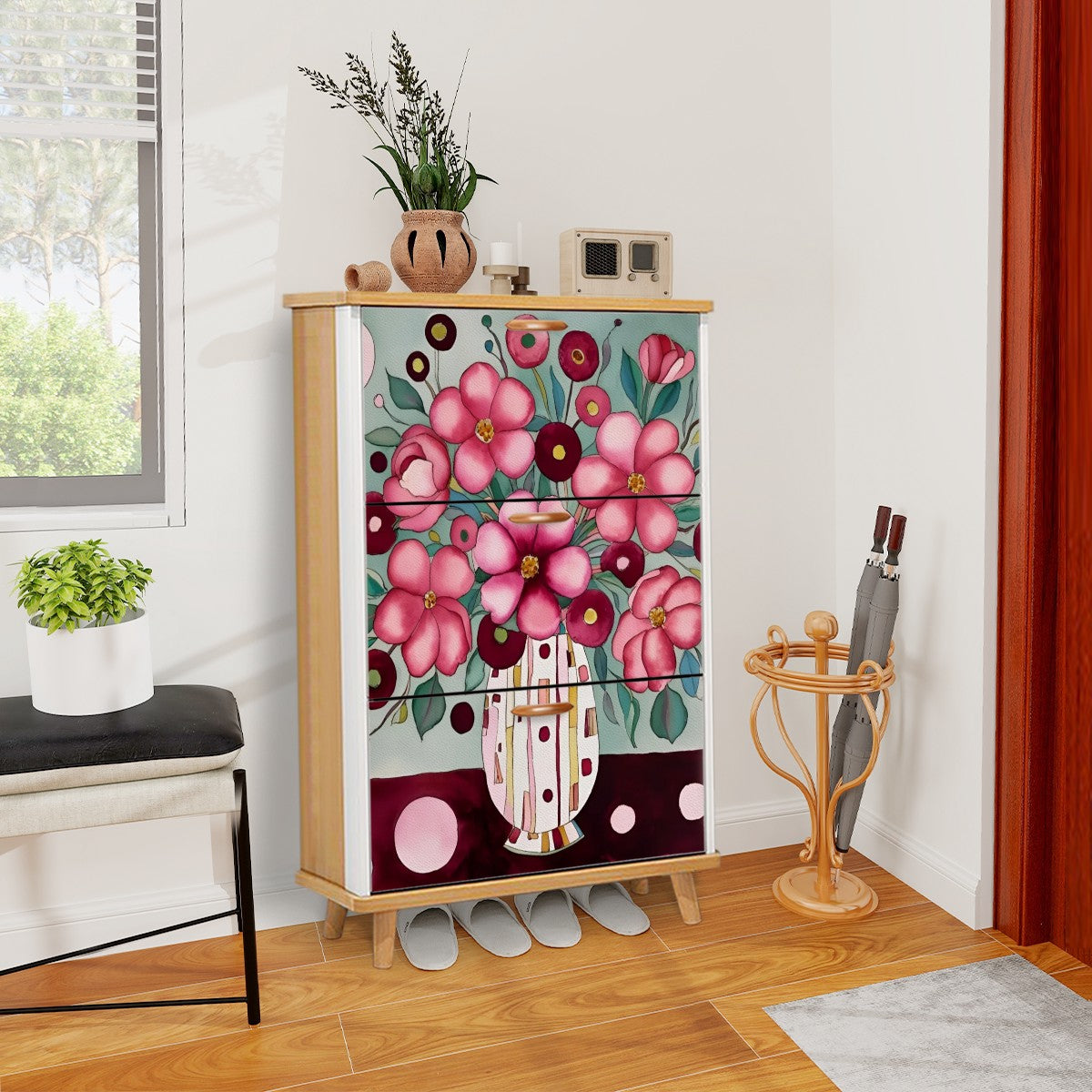 Doris Shoe Cabinet (Made in USA)