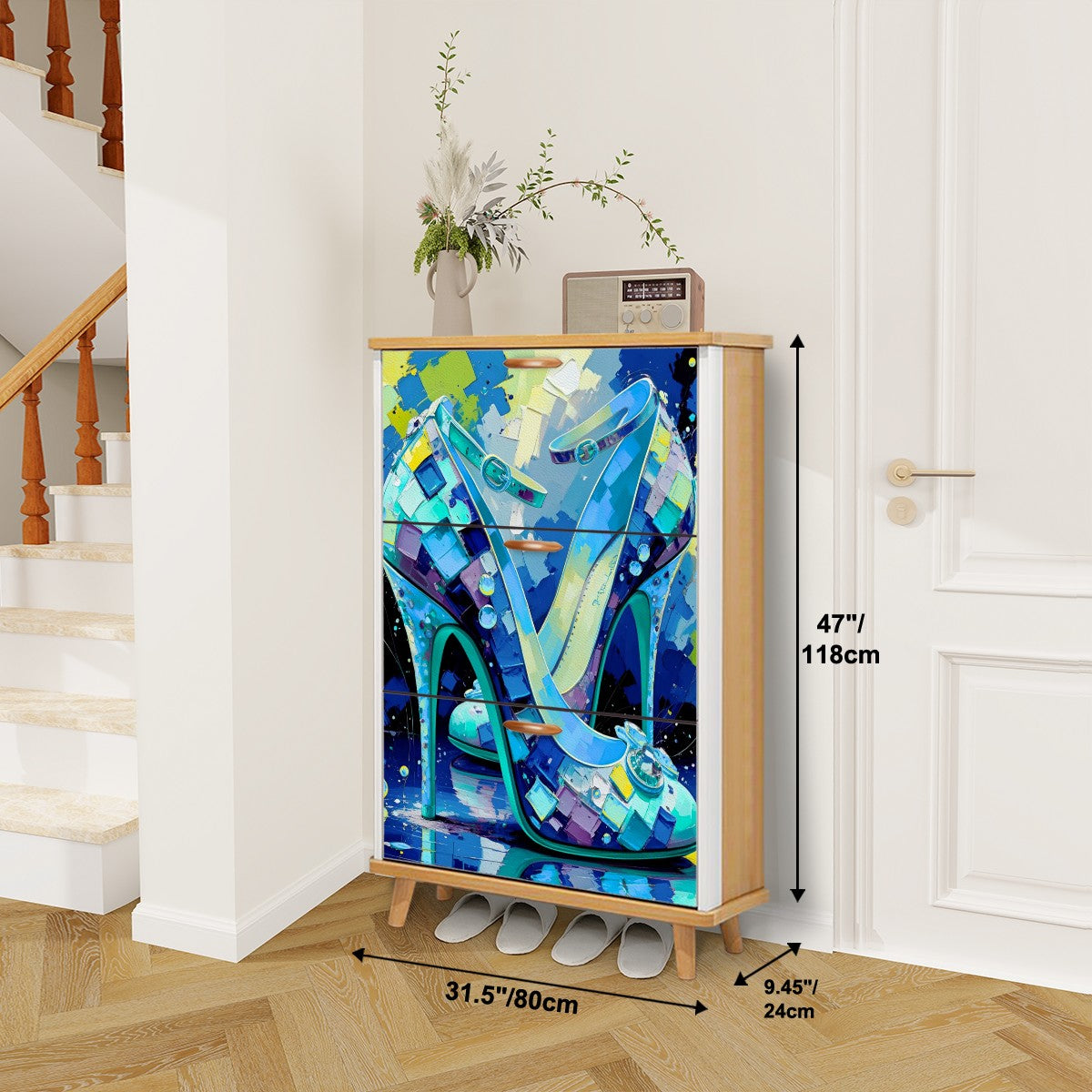 Shoe Cabinet (Made in USA)