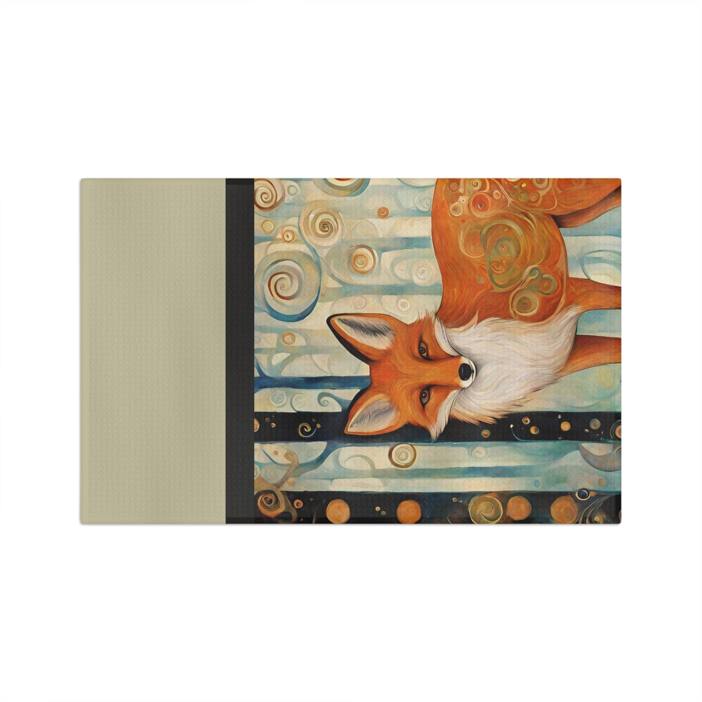 The Fox Microfiber Tea Towel