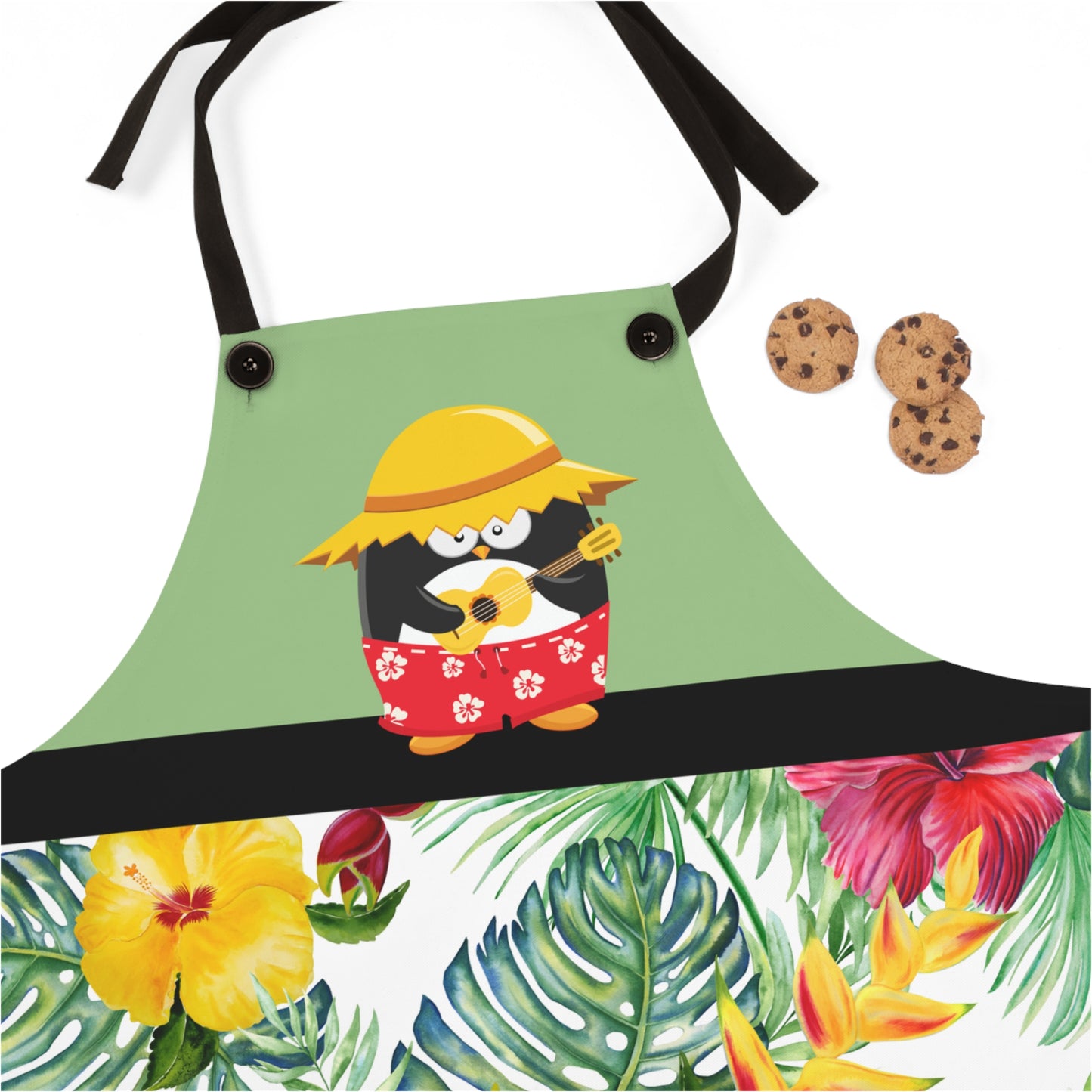 Ukulele Penguin Apron