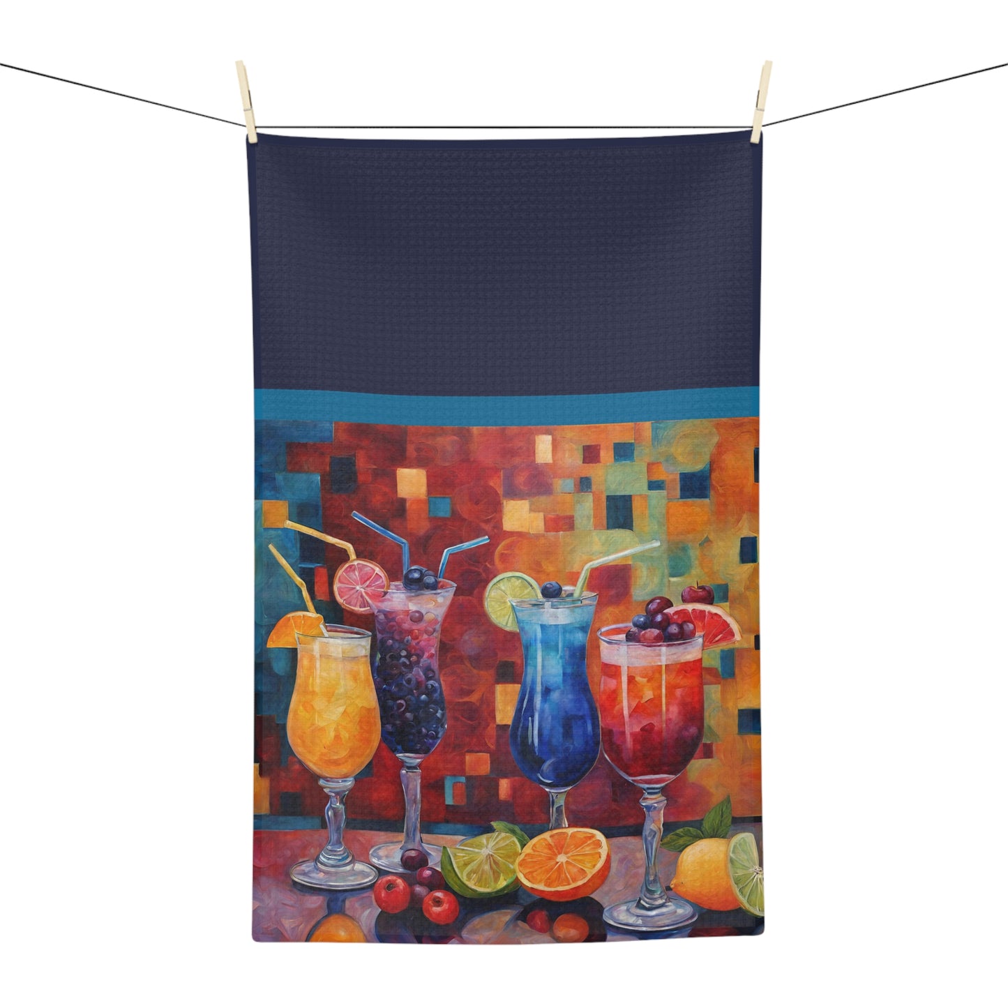 More Straws Please Microfiber Tea Towel