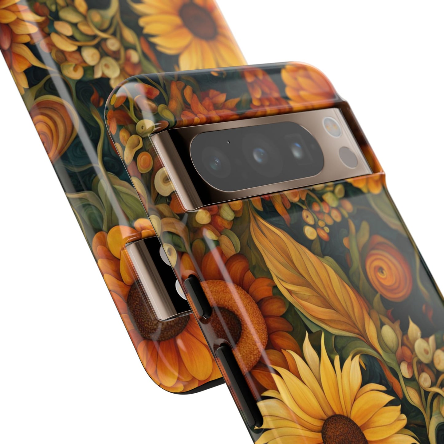 Autumn Flowers iPhone Samsung Galaxy Google Pixel Tough Cases