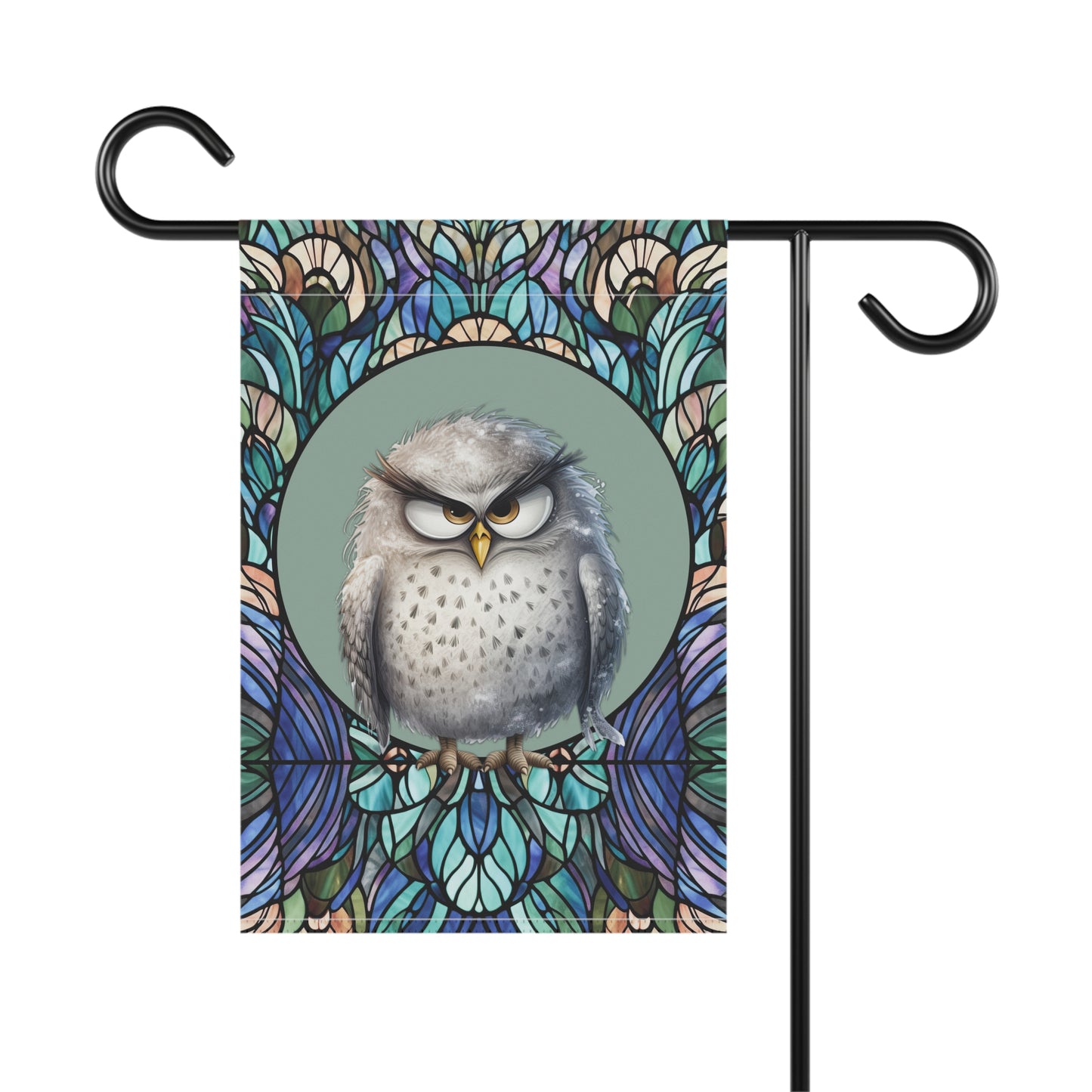 Mister Owl 2-Sided Decorative Garden & House Flag/Banner