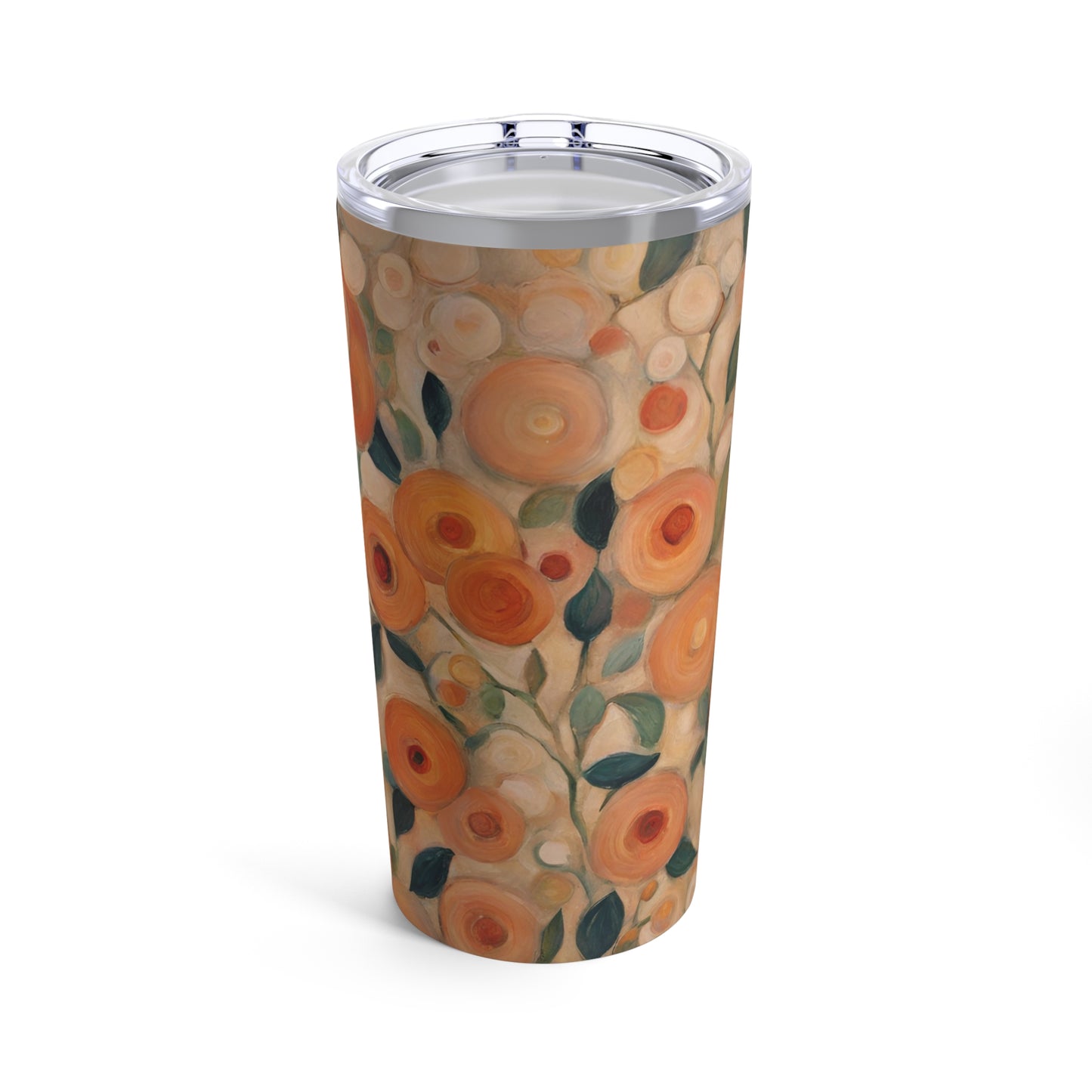 Citrus Floral Stainless Steel Tumbler 20oz