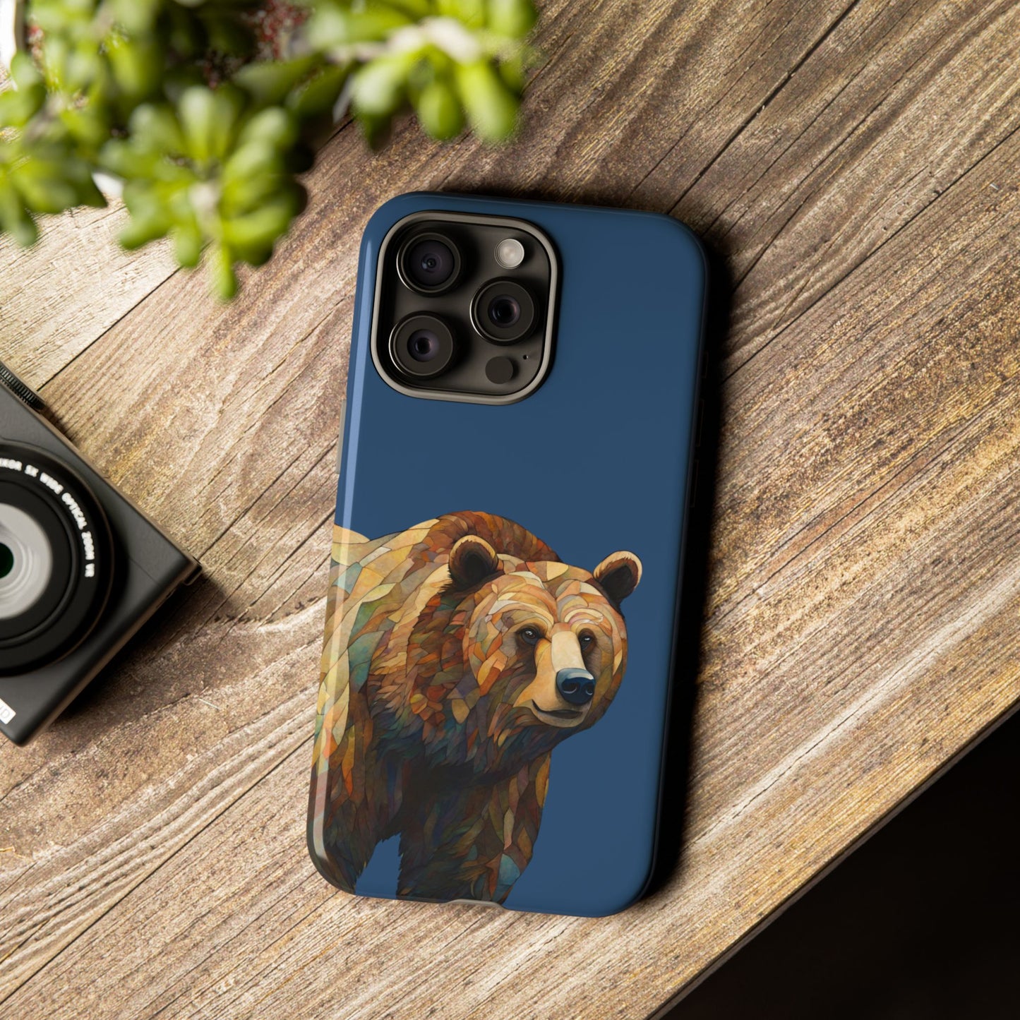 Grizzly Wildlife iPhone Samsung Galaxy Google Pixel Tough Cases