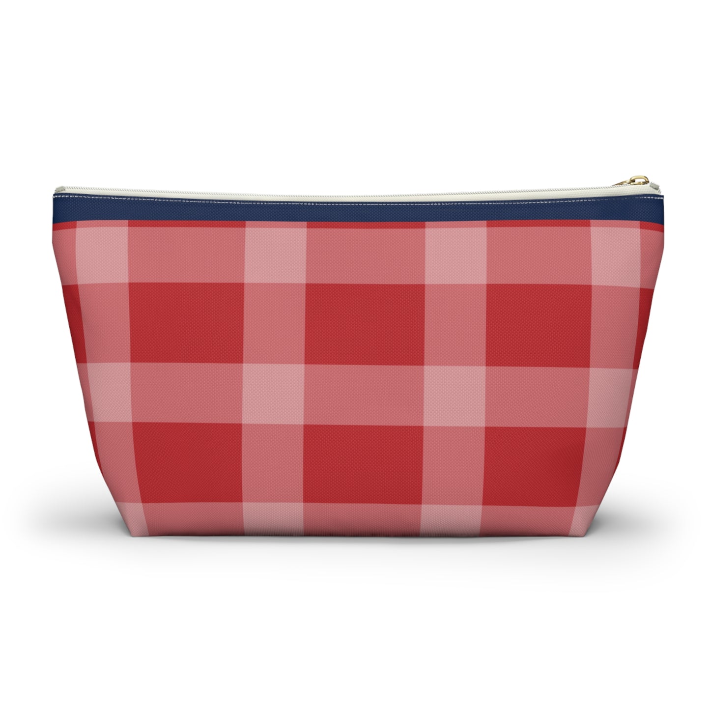 Red Plaid St Louis Cardinals Accessory Pouch w T-bottom