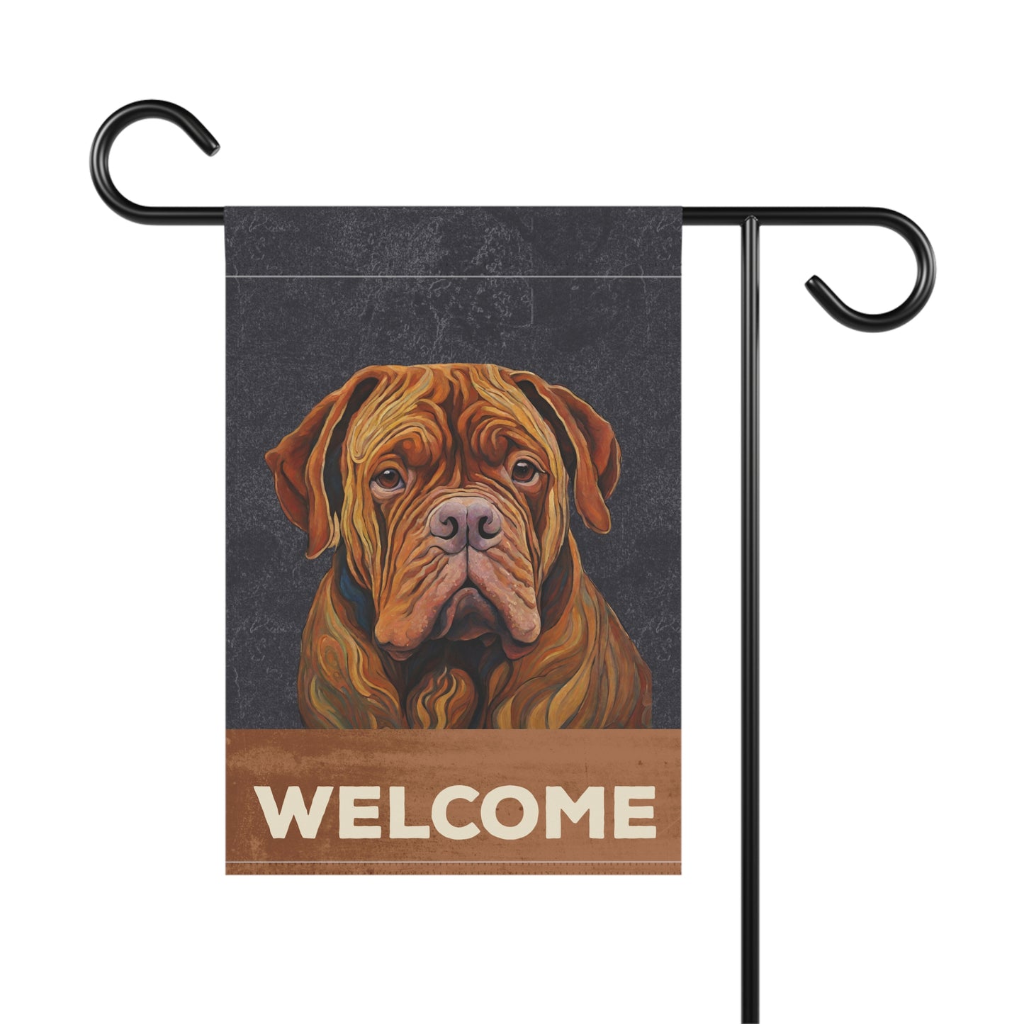 Bordeaux Welcome 2-Sided Garden & House Flag/Banner