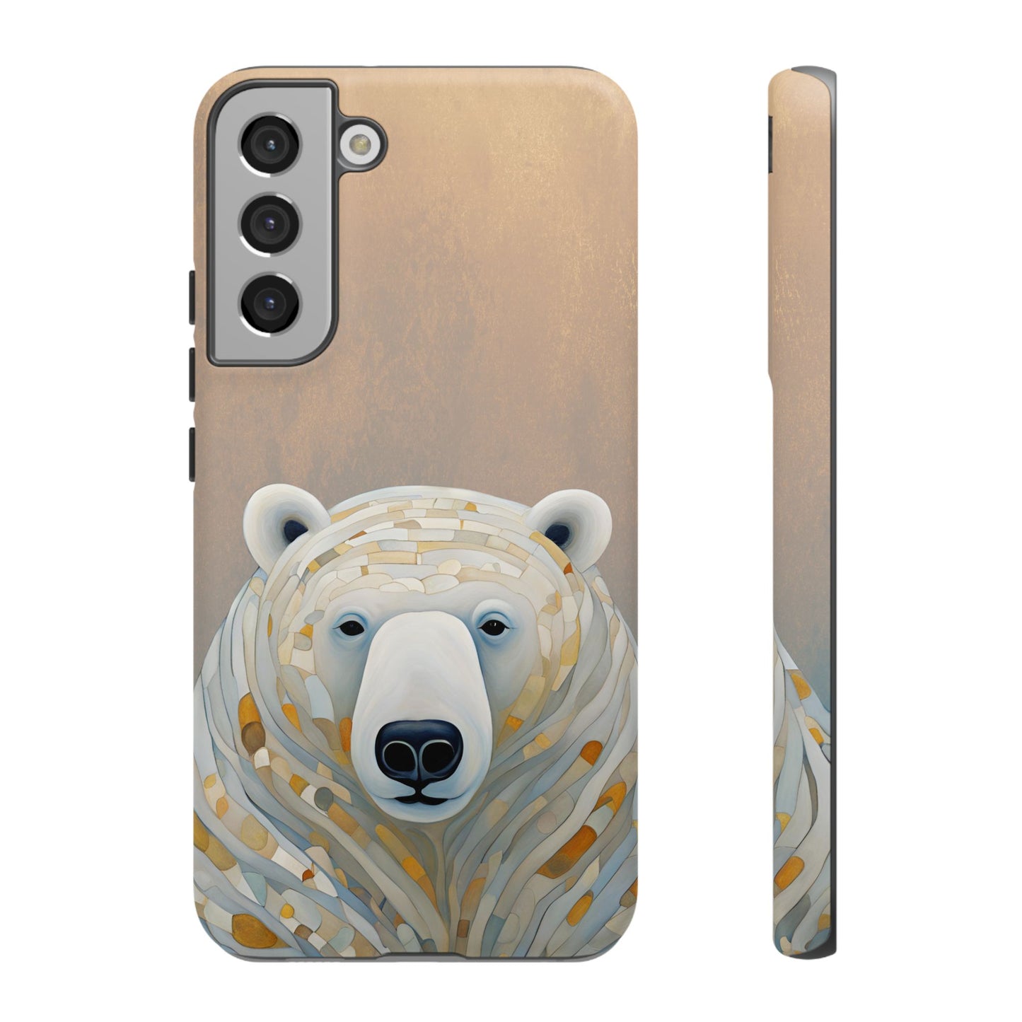 Polar Bear Wildlife iPhone Samsung Galaxy Google Pixel Tough Cases