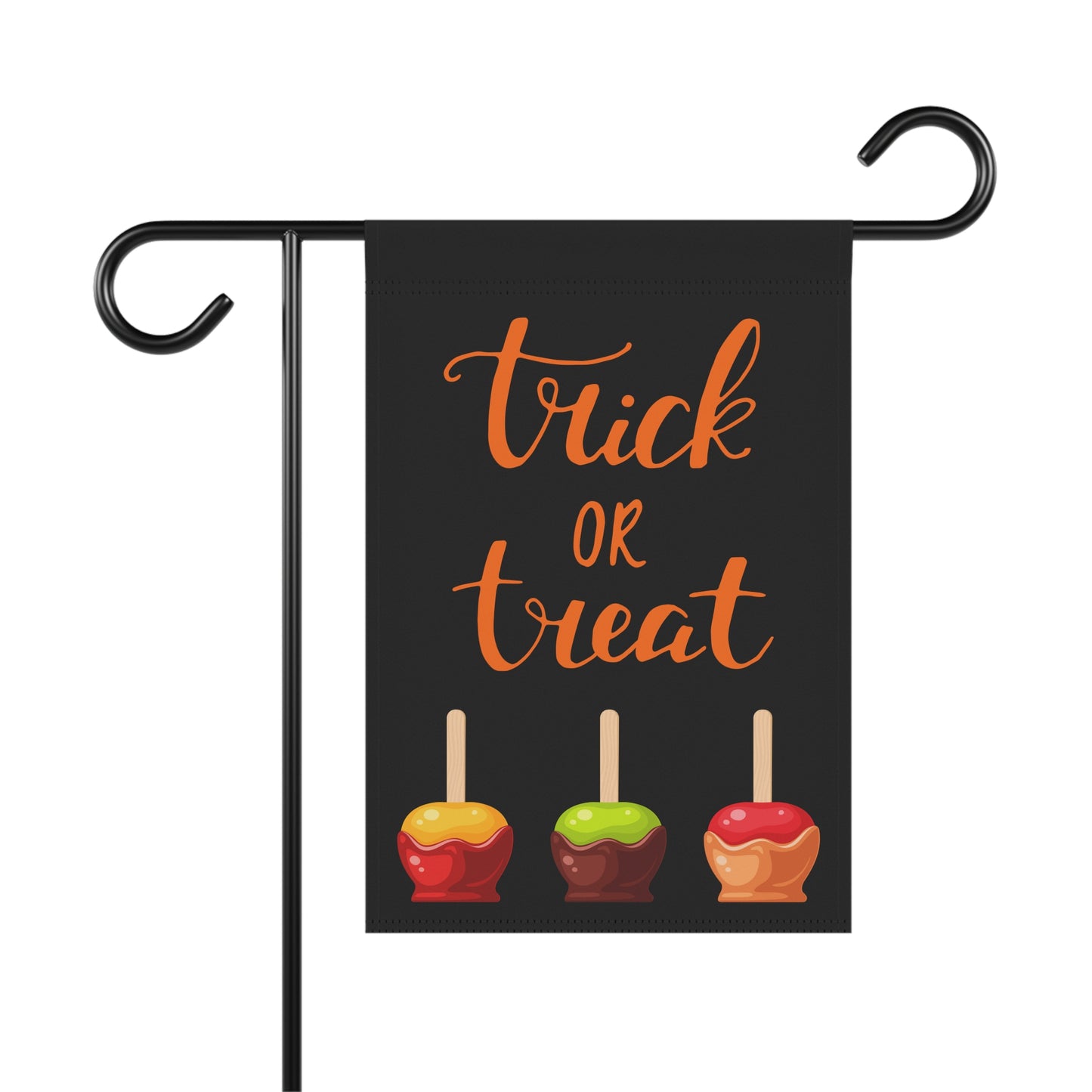 Trick or Treat Candy Apples 2-Sided Garden & House Banner