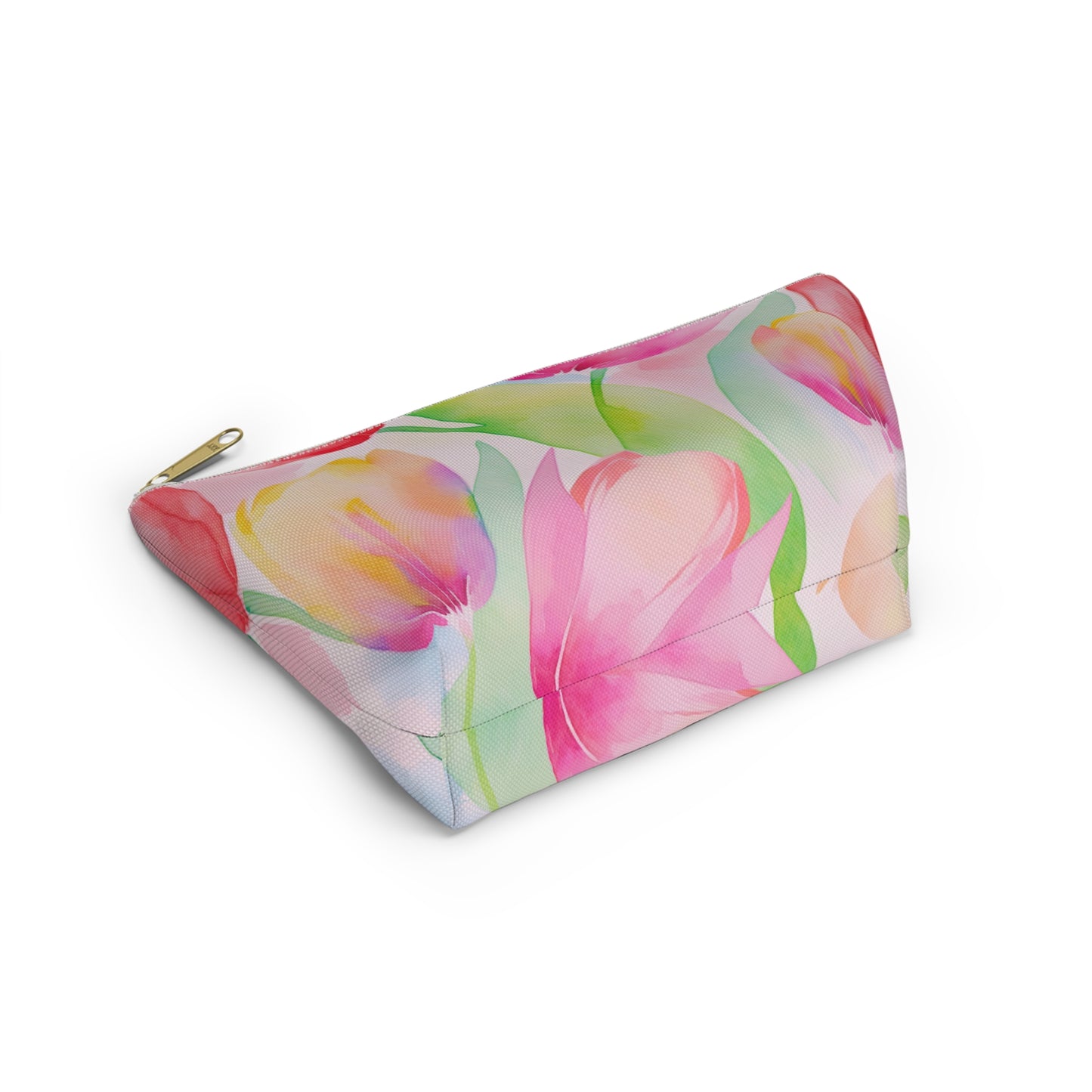 Through the Tulips Accessory Pouch w T-bottom