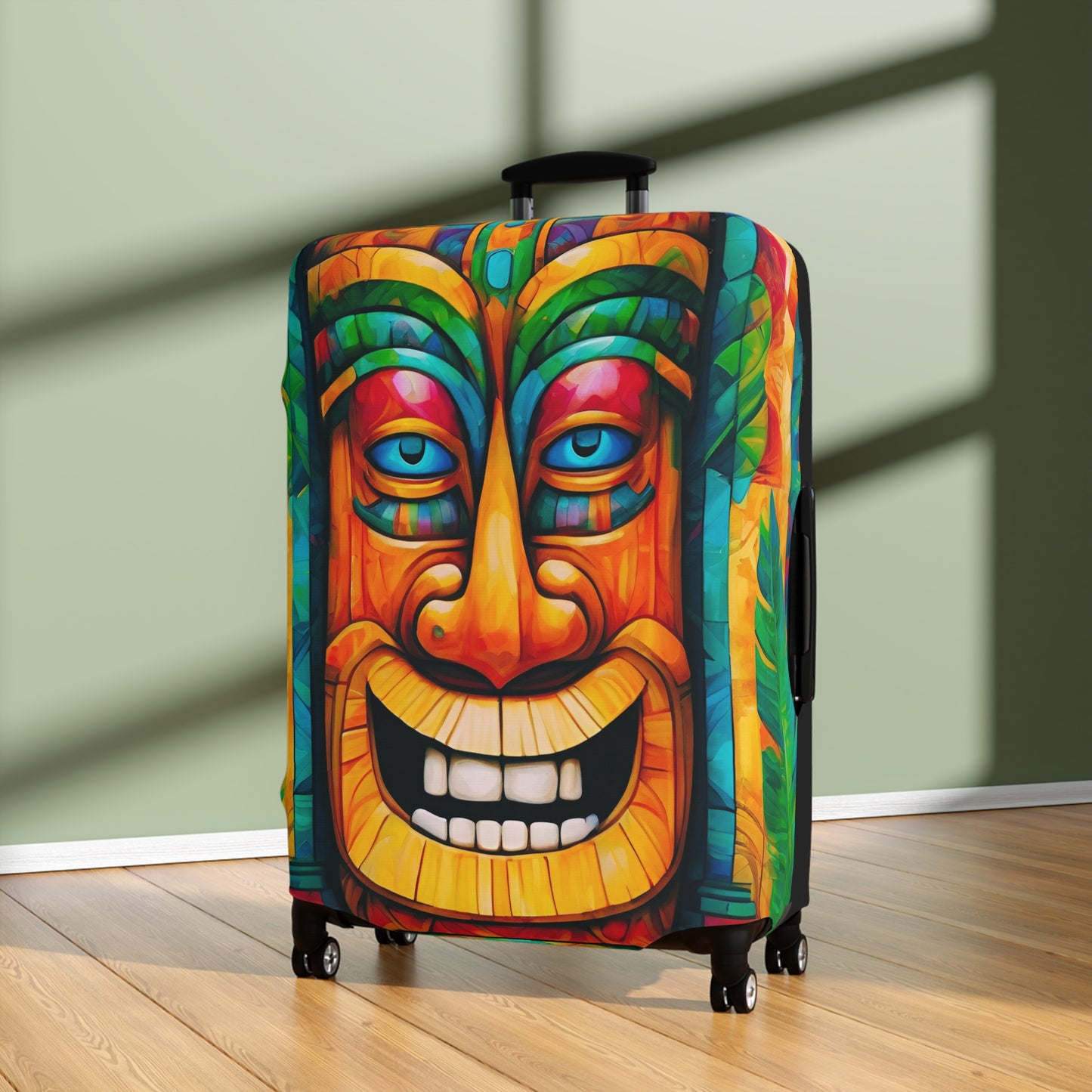 The Tiki Knows Luggage Cover ONLY