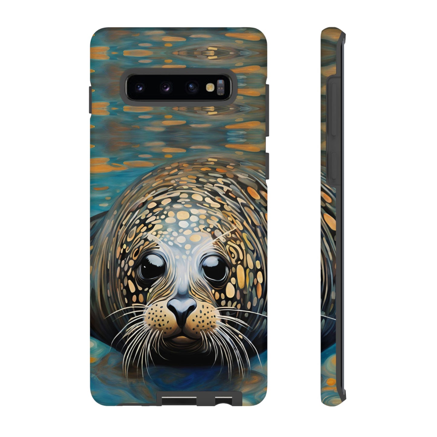 Harbor Seal Wildlife iPhone Samsung Galaxy Google Pixel Tough Cases