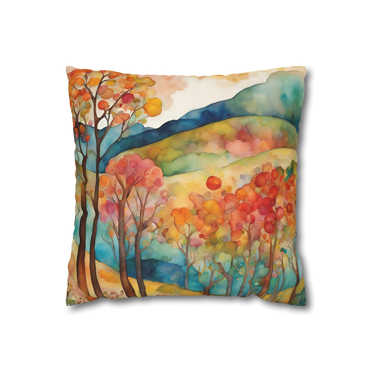 Guthrie Hills Square Poly Canvas Pillowcase