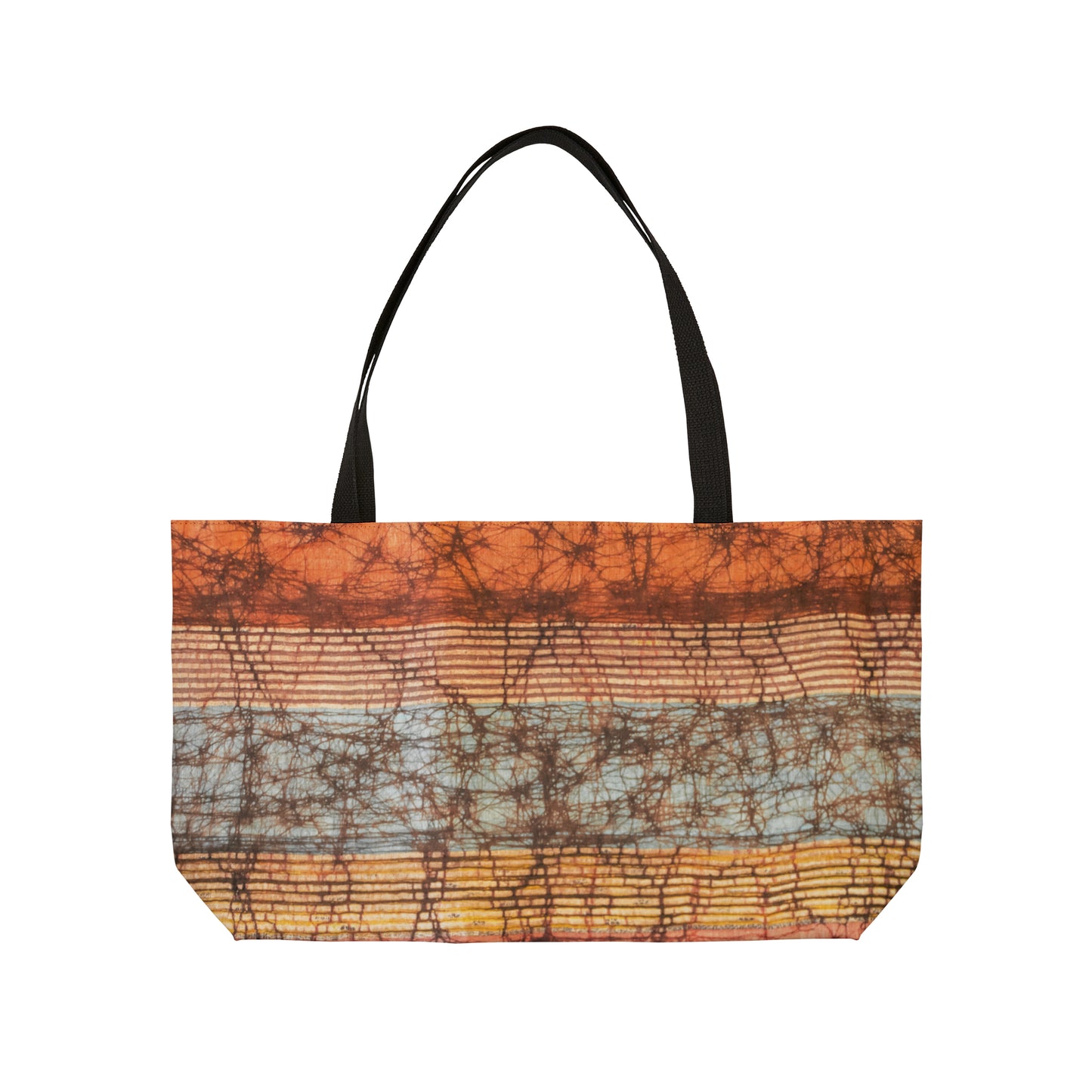 Batik in Browns Weekender Tote Bag