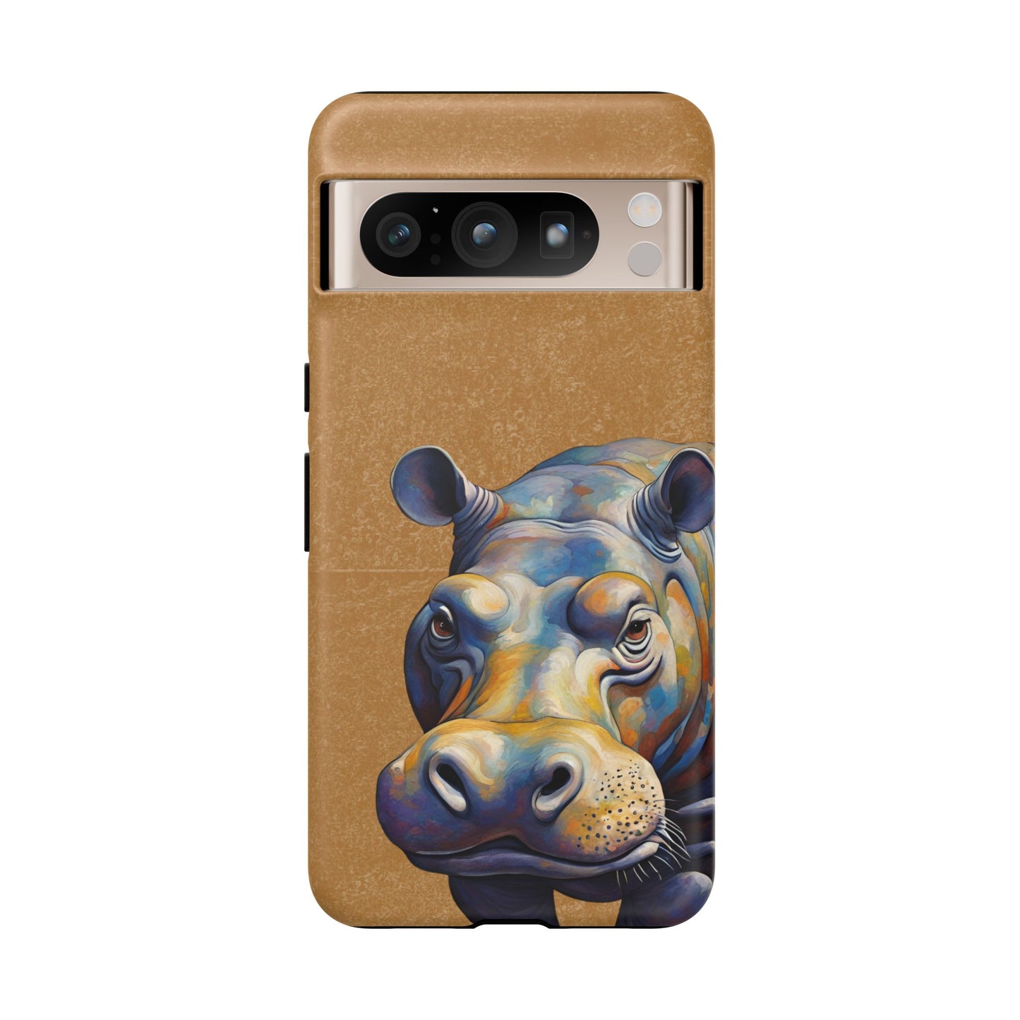 Hippo Wildlife iPhone Samsung Galaxy Google Pixel Tough Cases