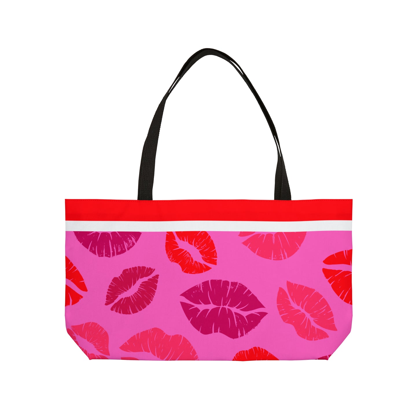 Hot Lips Weekender Tote Bag