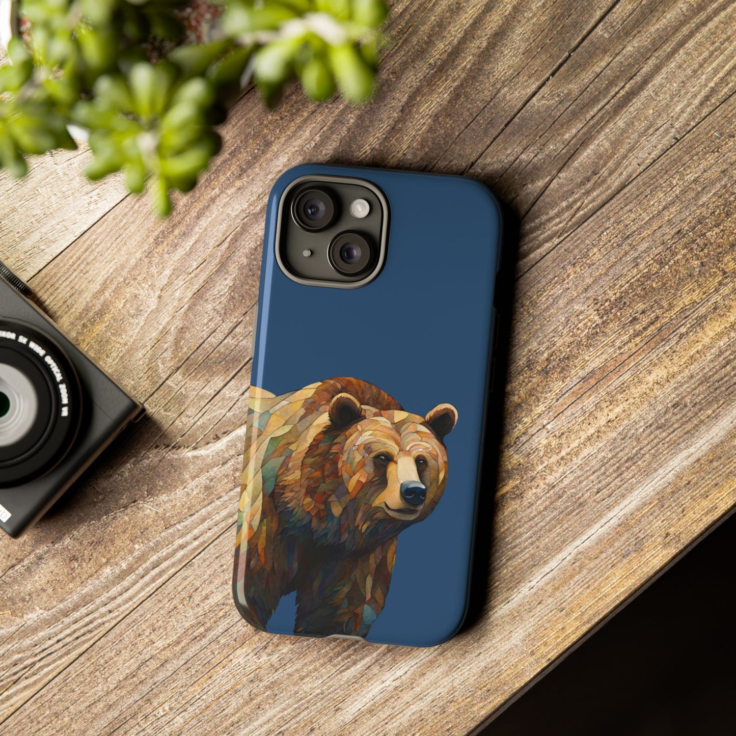 Grizzly Wildlife iPhone Samsung Galaxy Google Pixel Tough Cases