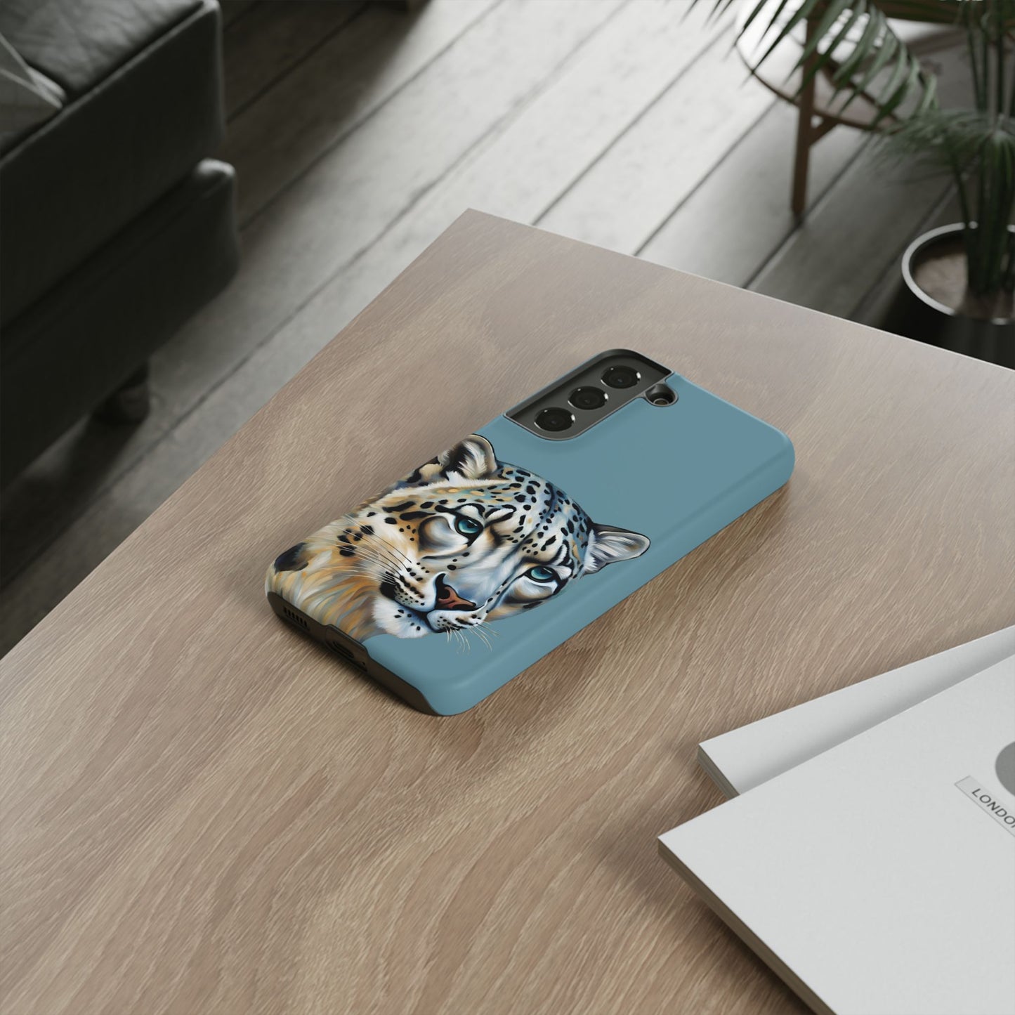 Snow Leopard iPhone Samsung Galaxy Google Pixel Tough Cases