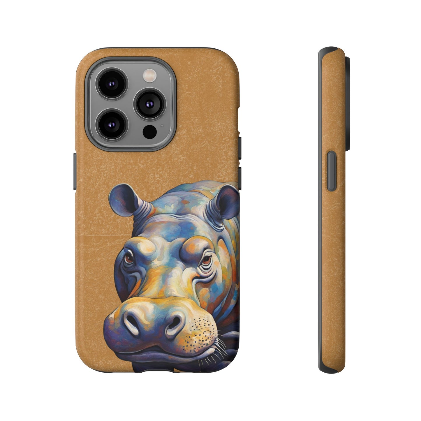 Hippo Wildlife iPhone Samsung Galaxy Google Pixel Tough Cases