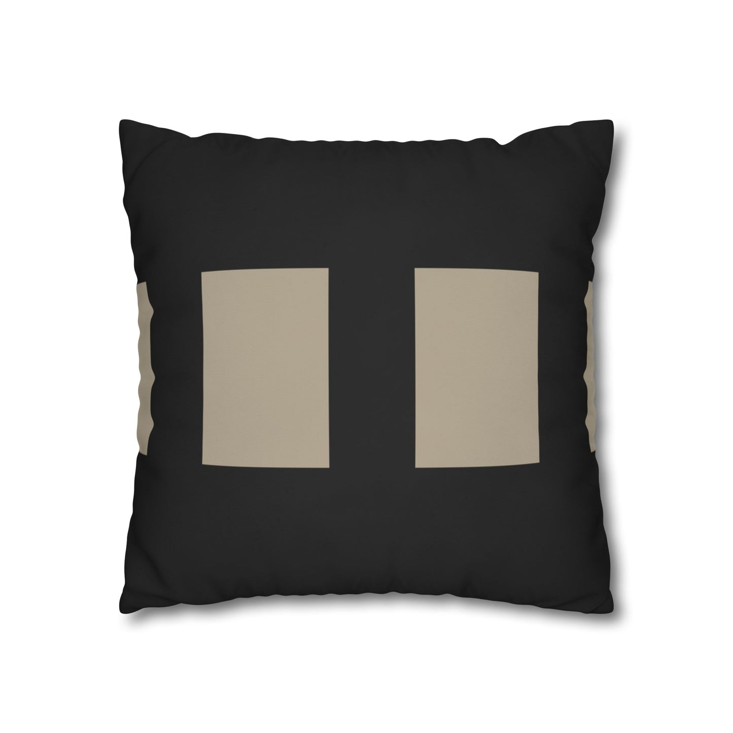 Colby Cat Square Poly Canvas Pillowcase