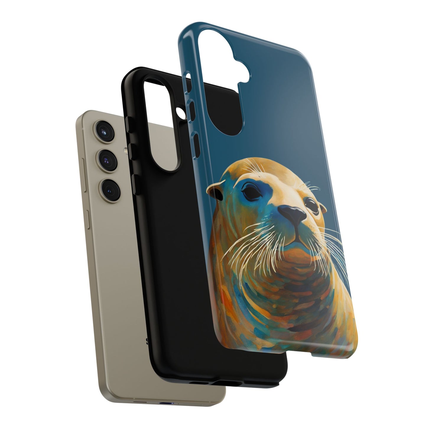 Sea Lion Wildlife iPhone Samsung Galaxy Google Pixel Tough Cases