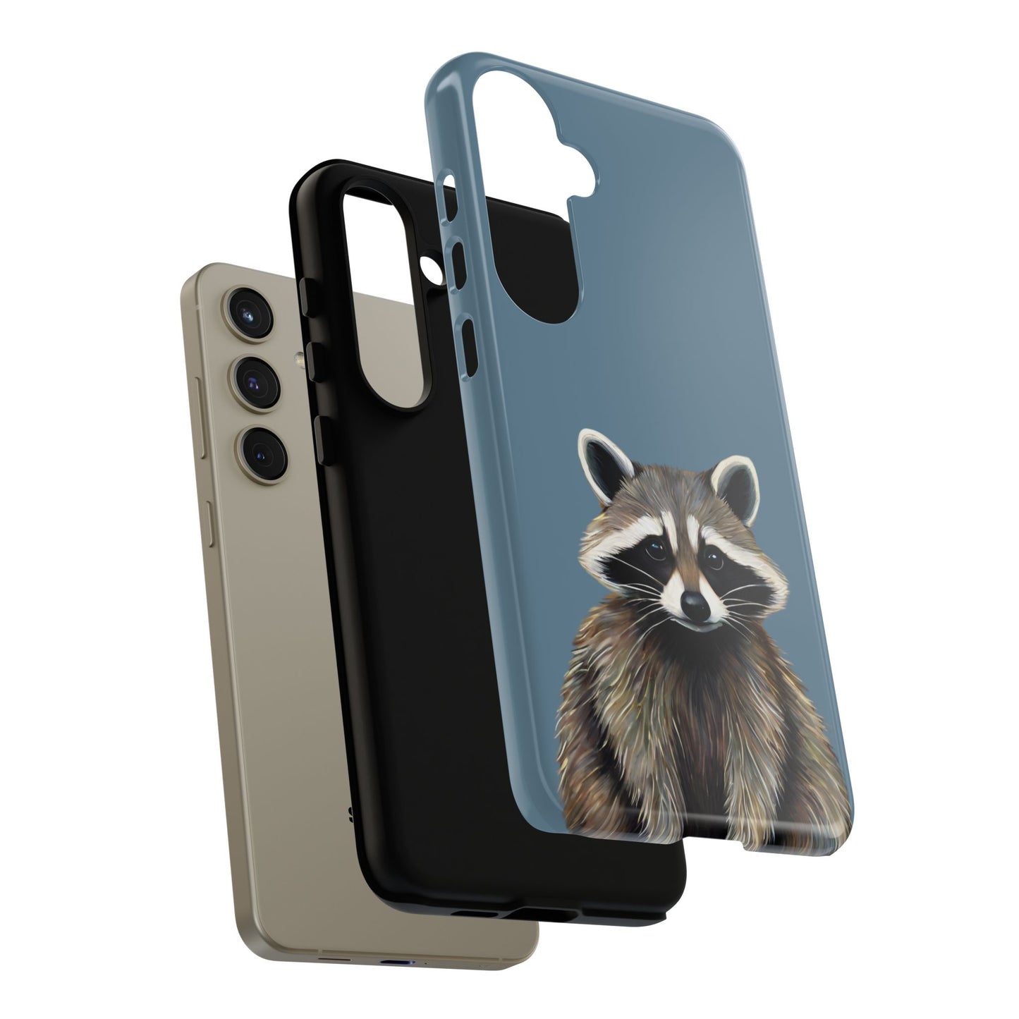 Raccoon Wildlife iPhone Samsung Galaxy Google Pixel Tough Cases