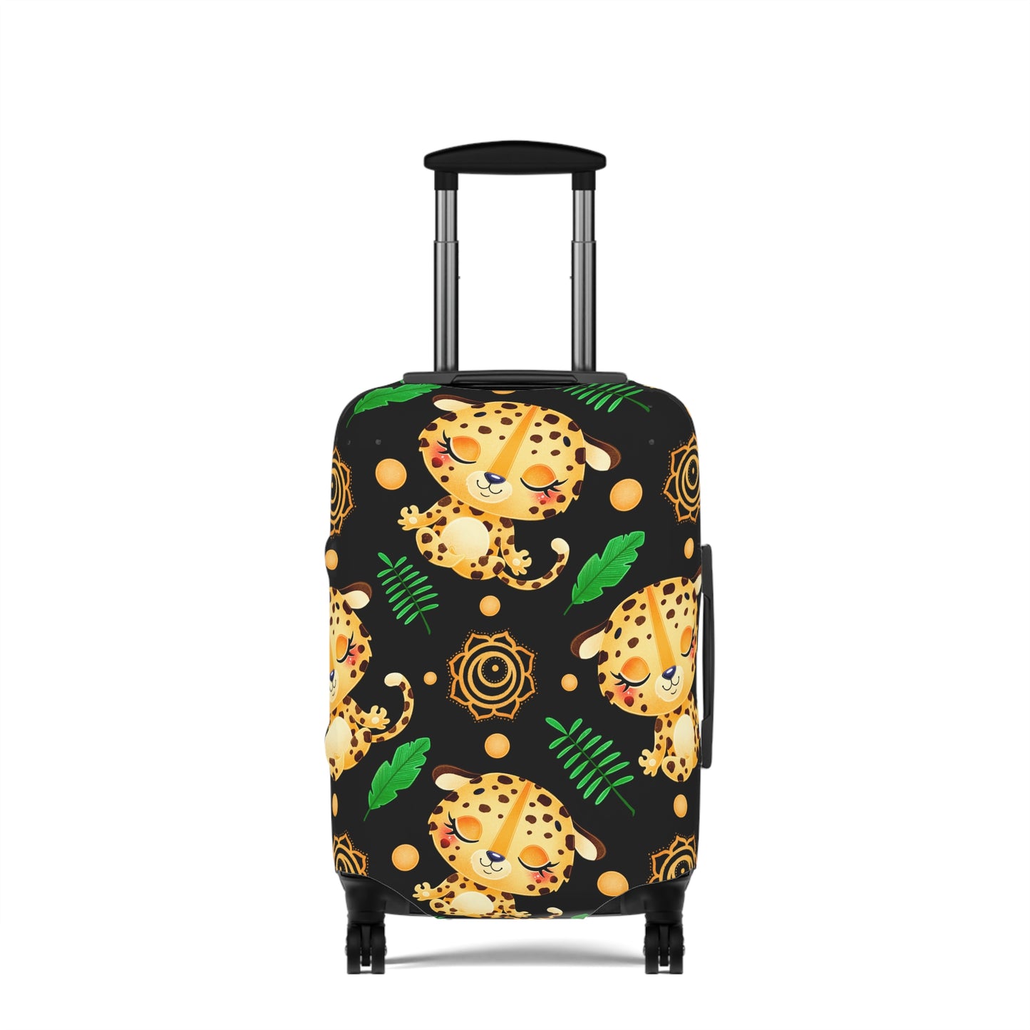 Zen Leopard Luggage Cover