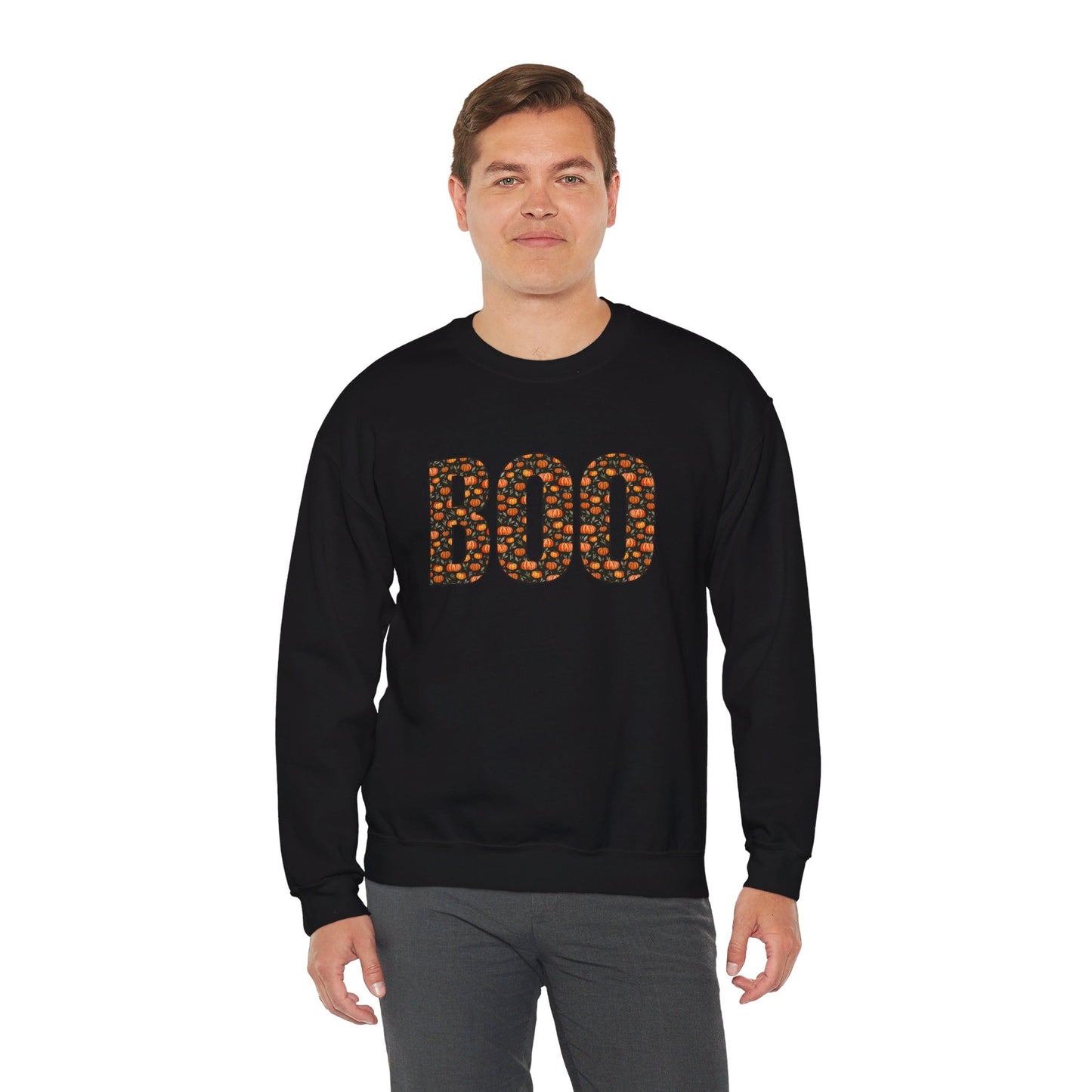 Little Pumpkins BOO Unisex Heavy Blend™ Crewneck Sweatshirt