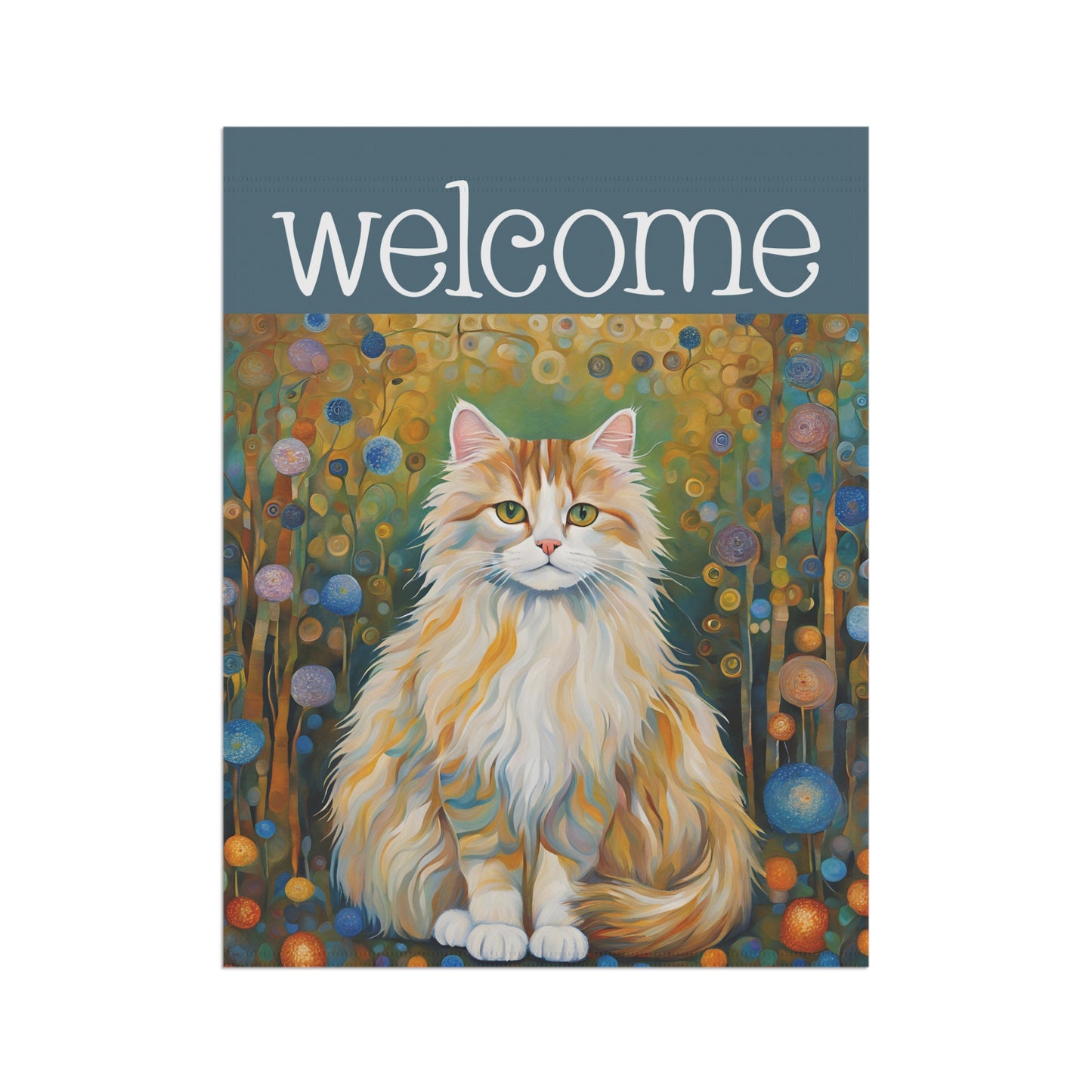 Ragdoll Cat Welcome 2-Sided Garden & House Flag/Banner