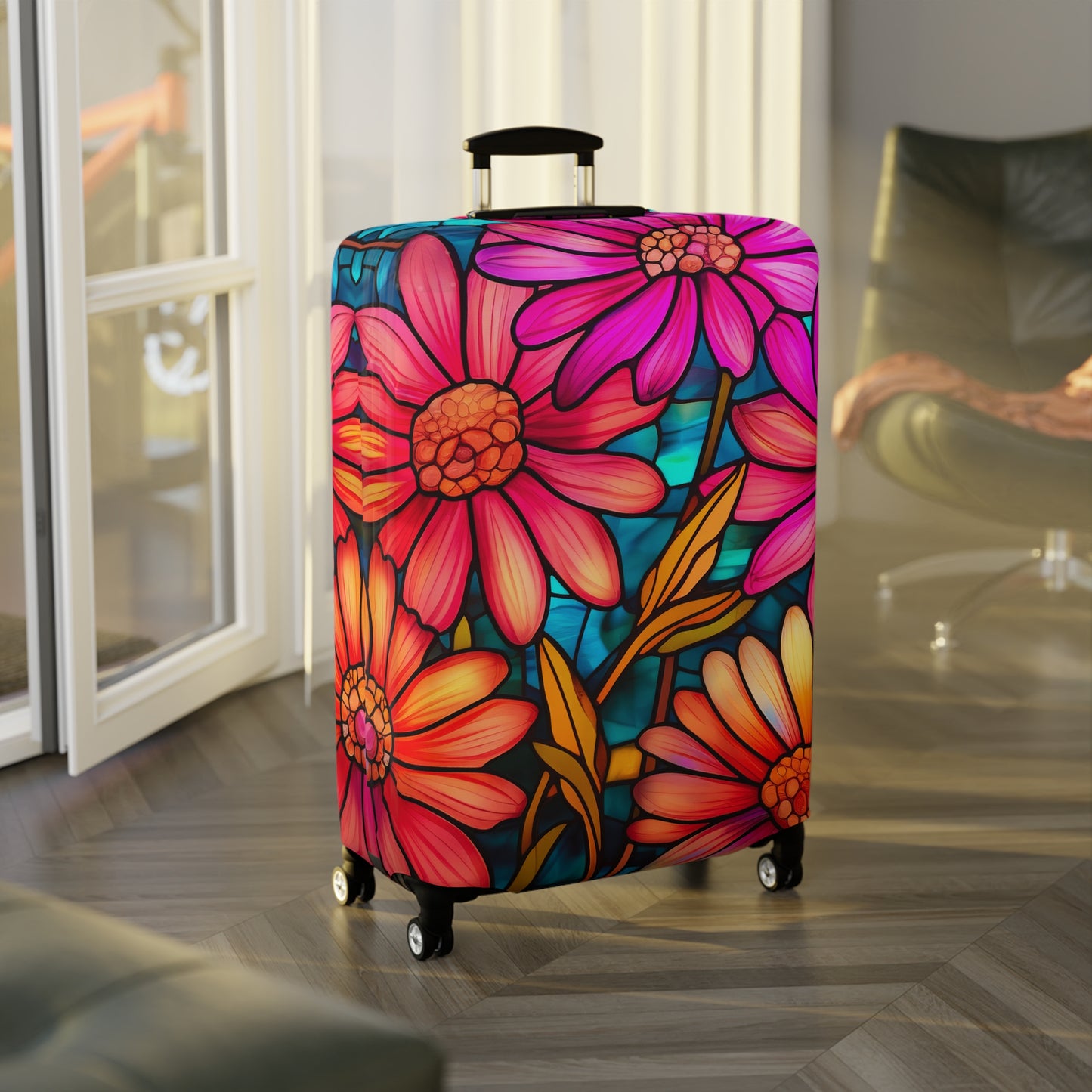 Daisy Pop Luggage Cover