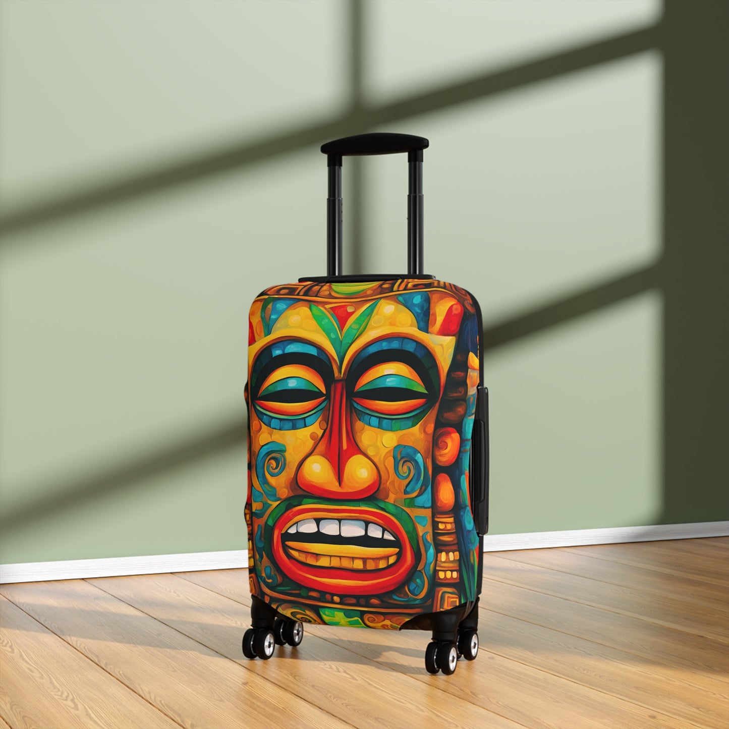 Happy Tiki Luggage Cover ONLY