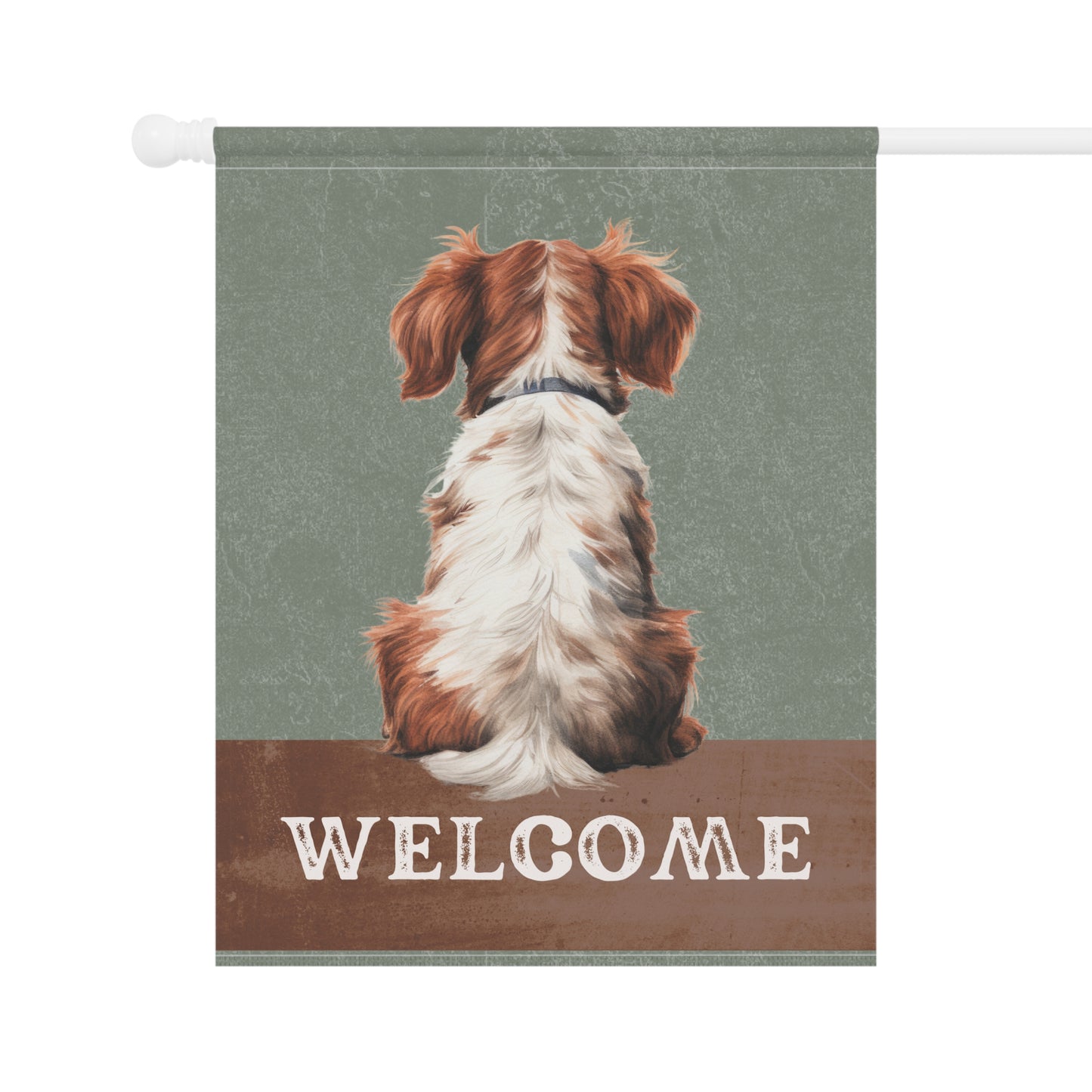 Brittany Welcome 2-Sided Garden & House Flag/Banner