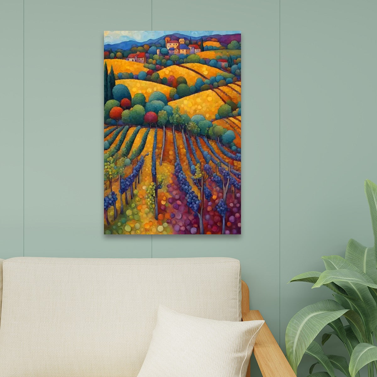 24" x 36" Stretched Canvas Print Wall Art (Made in USA)