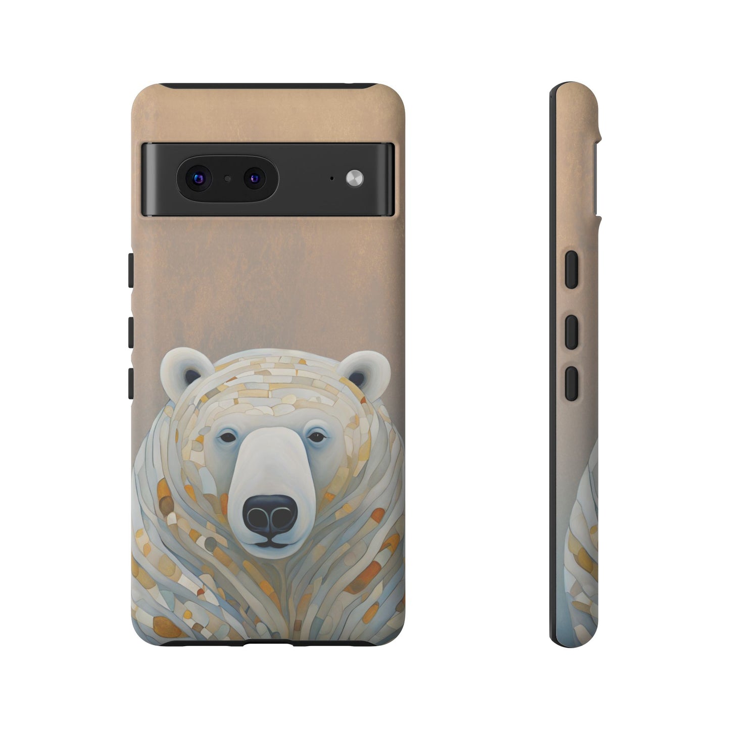 Polar Bear Wildlife iPhone Samsung Galaxy Google Pixel Tough Cases