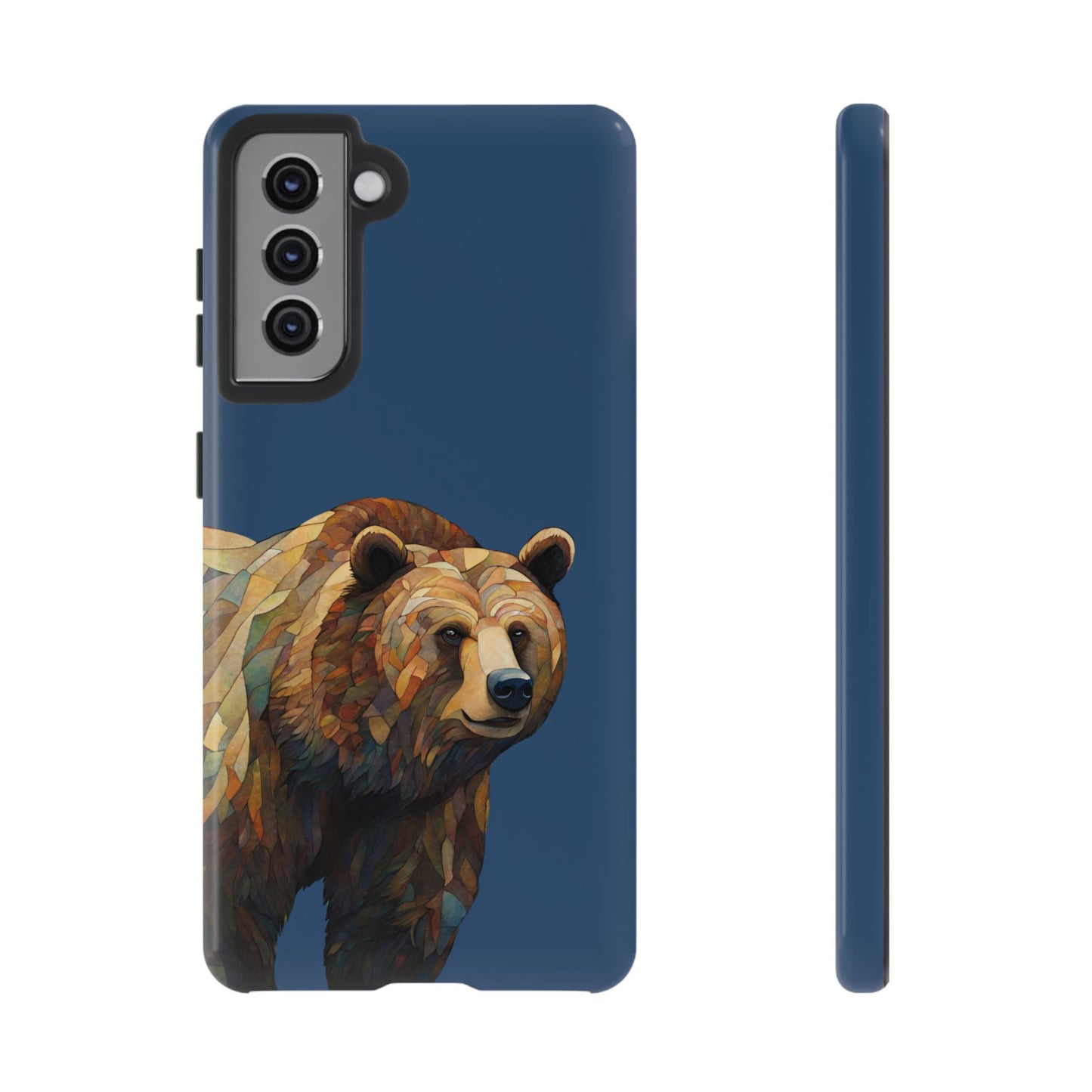 Grizzly Wildlife iPhone Samsung Galaxy Google Pixel Tough Cases