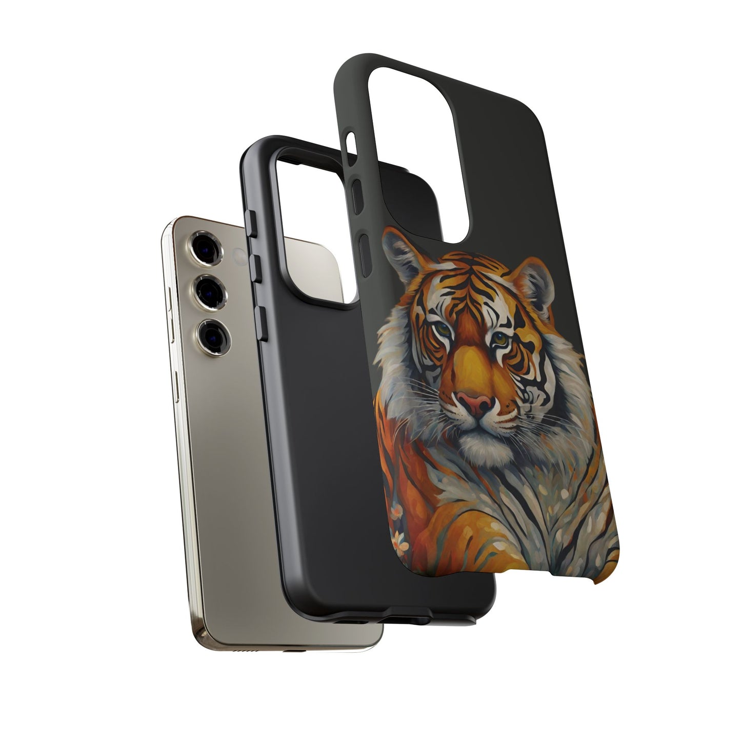 Tiger Wildlife iPhone Samsung Galaxy Google Pixel Tough Cases