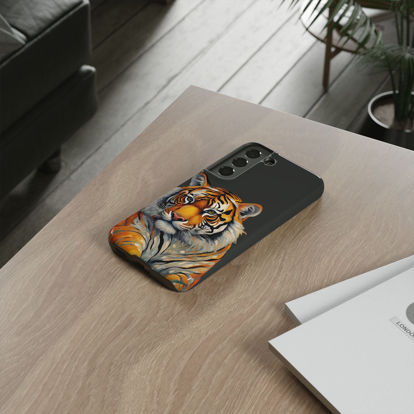 Tiger Wildlife iPhone Samsung Galaxy Google Pixel Tough Cases