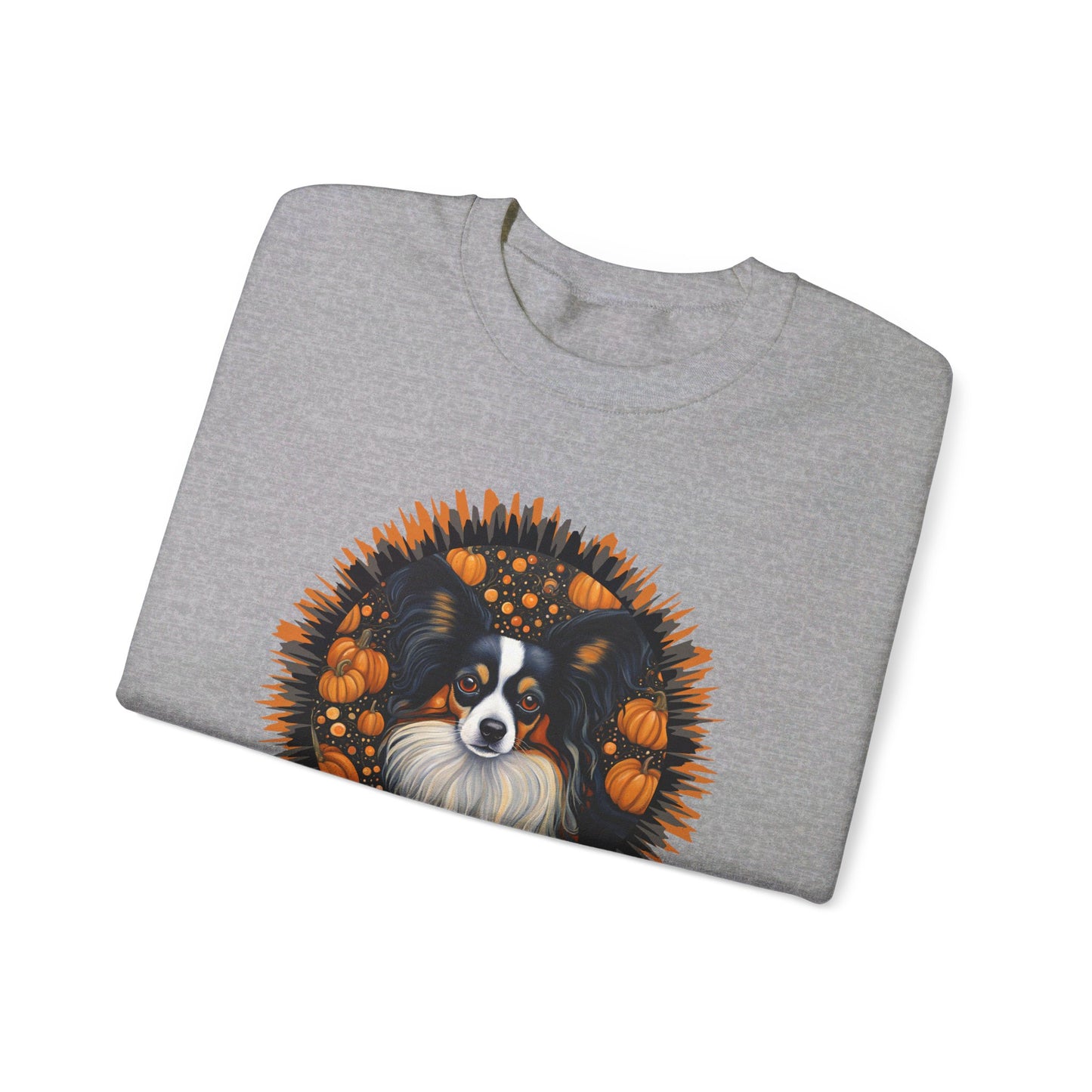 Papillon Halloween Unisex Heavy Blend™ Crewneck Sweatshirt