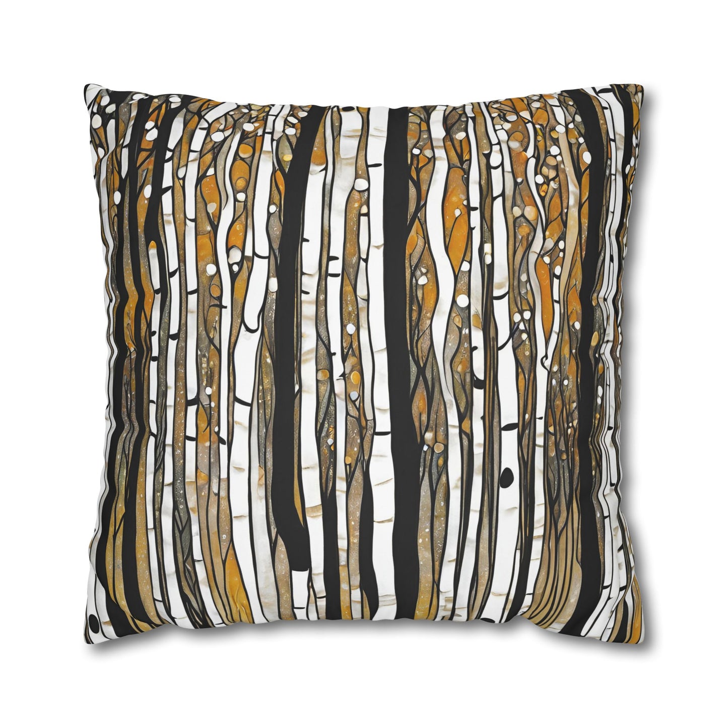 Birch Life Square Poly Canvas Pillowcase