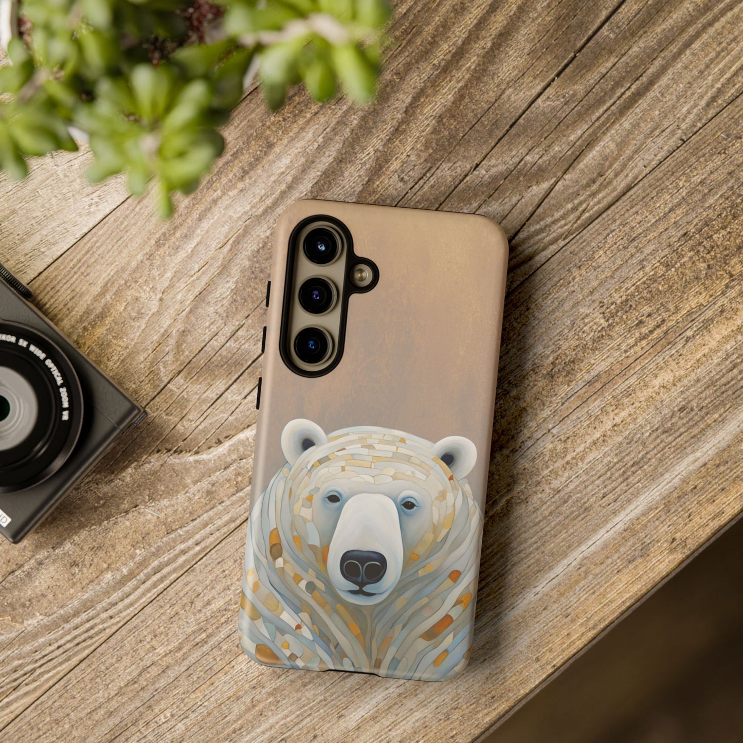 Polar Bear Wildlife iPhone Samsung Galaxy Google Pixel Tough Cases