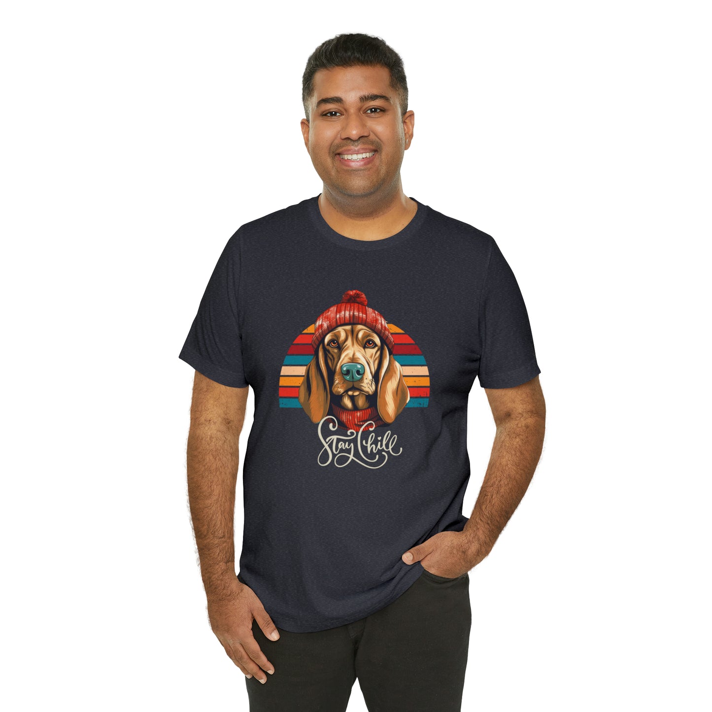 Stay Chill Bloodhound Unisex Jersey Short Sleeve Tee