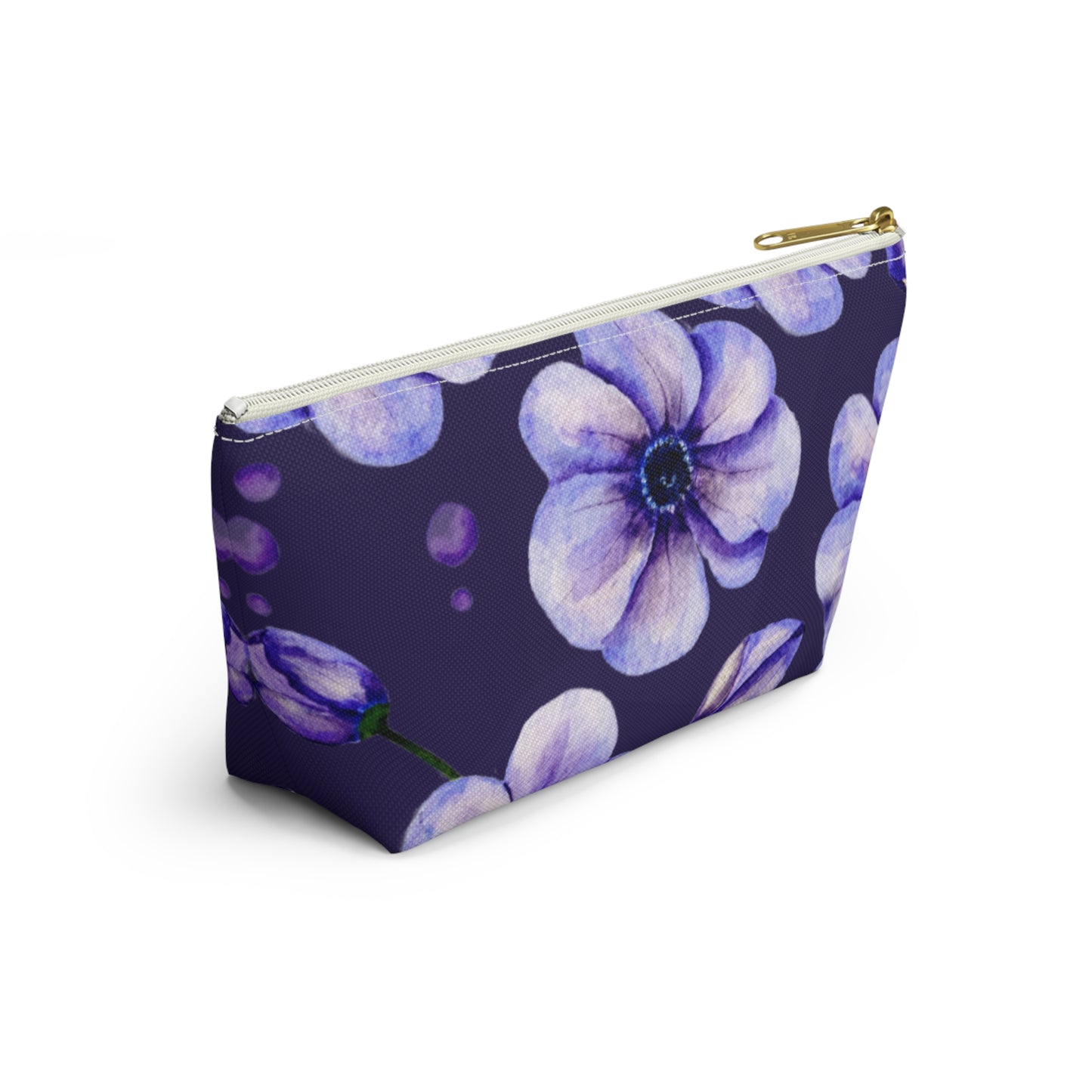 Pansy Accessory Pouch w T-bottom