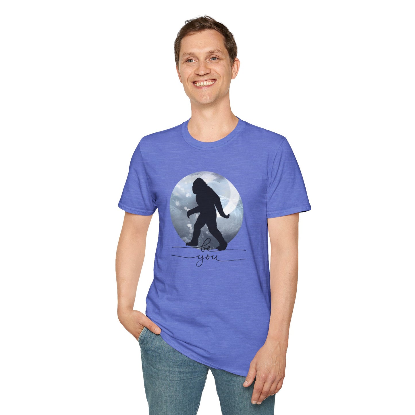 Be You Big Foot Sasquatch Yeti Unisex Softstyle T-Shirt