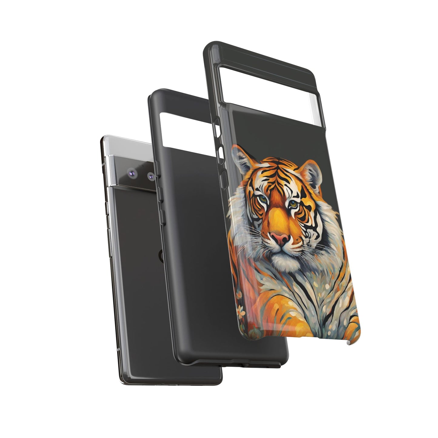 Tiger Wildlife iPhone Samsung Galaxy Google Pixel Tough Cases