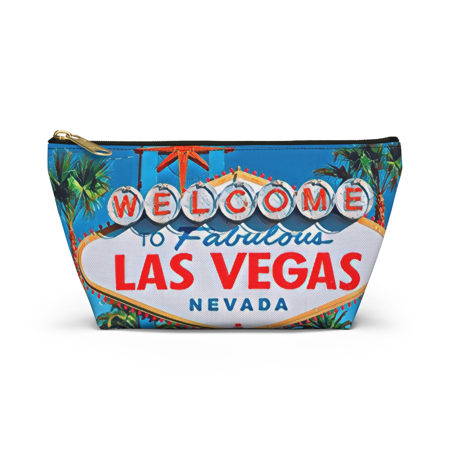 Fabulous Las Vegas Accessory Pouch w T-bottom