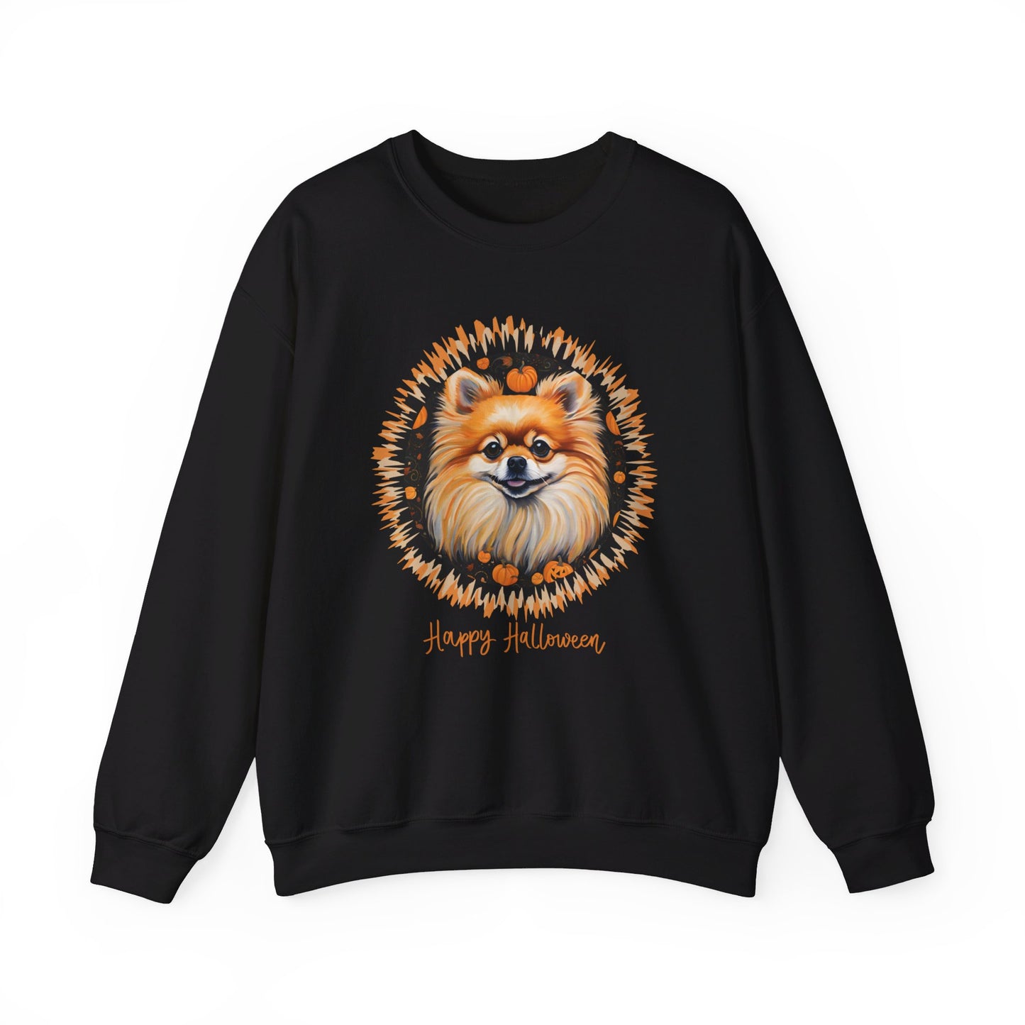 Pomeranian Halloween Unisex Heavy Blend™ Crewneck Sweatshirt