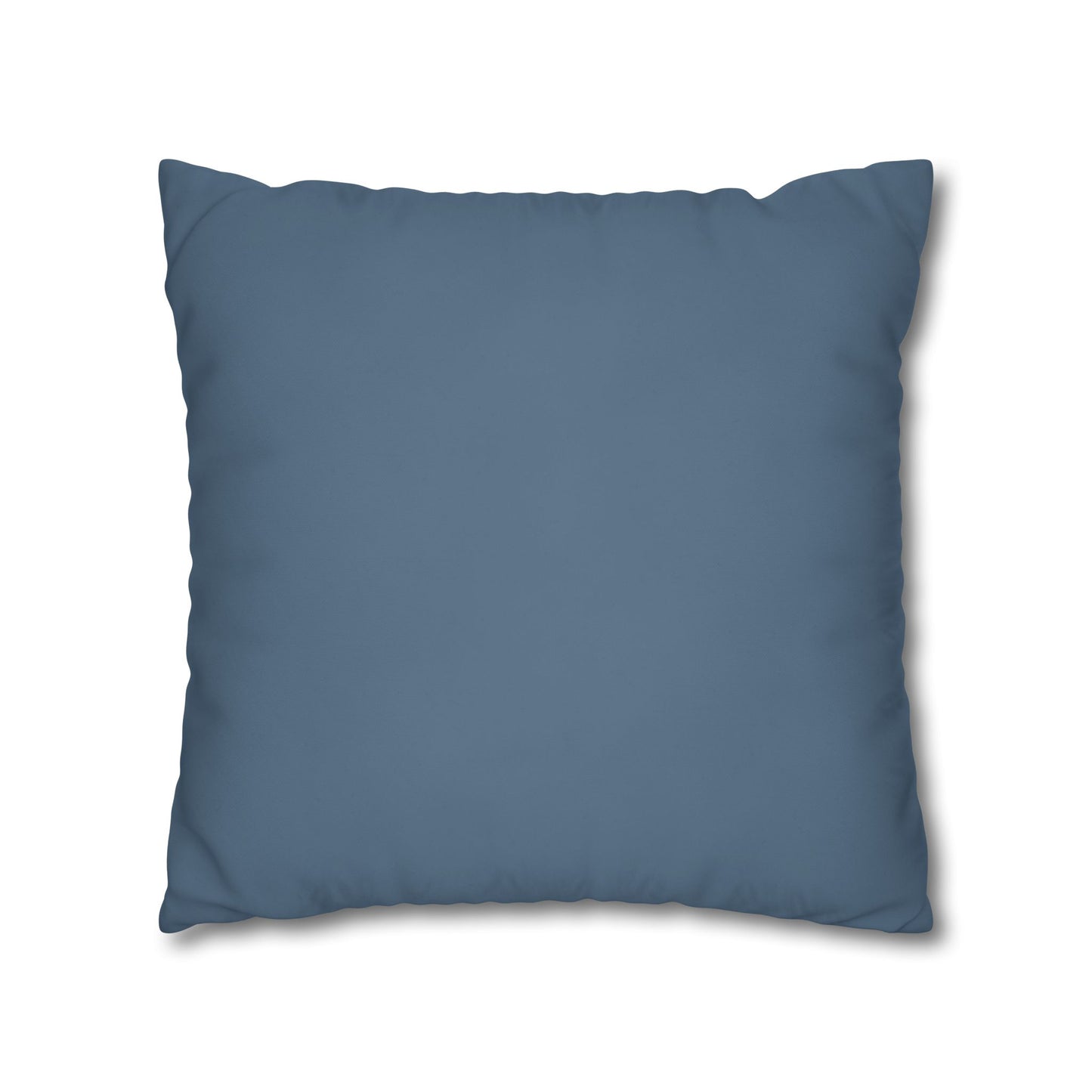 New York Square Poly Canvas Pillowcase