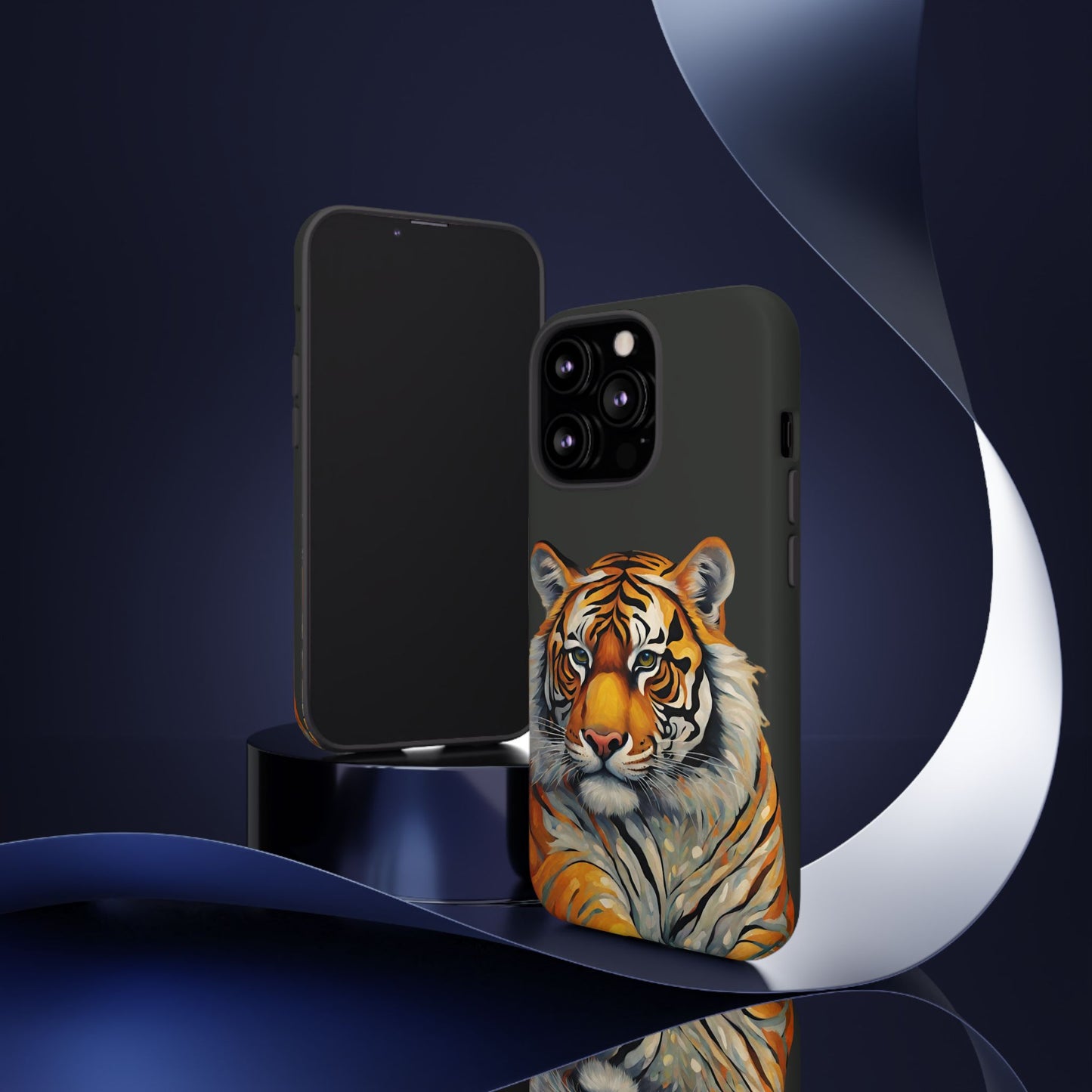 Tiger Wildlife iPhone Samsung Galaxy Google Pixel Tough Cases