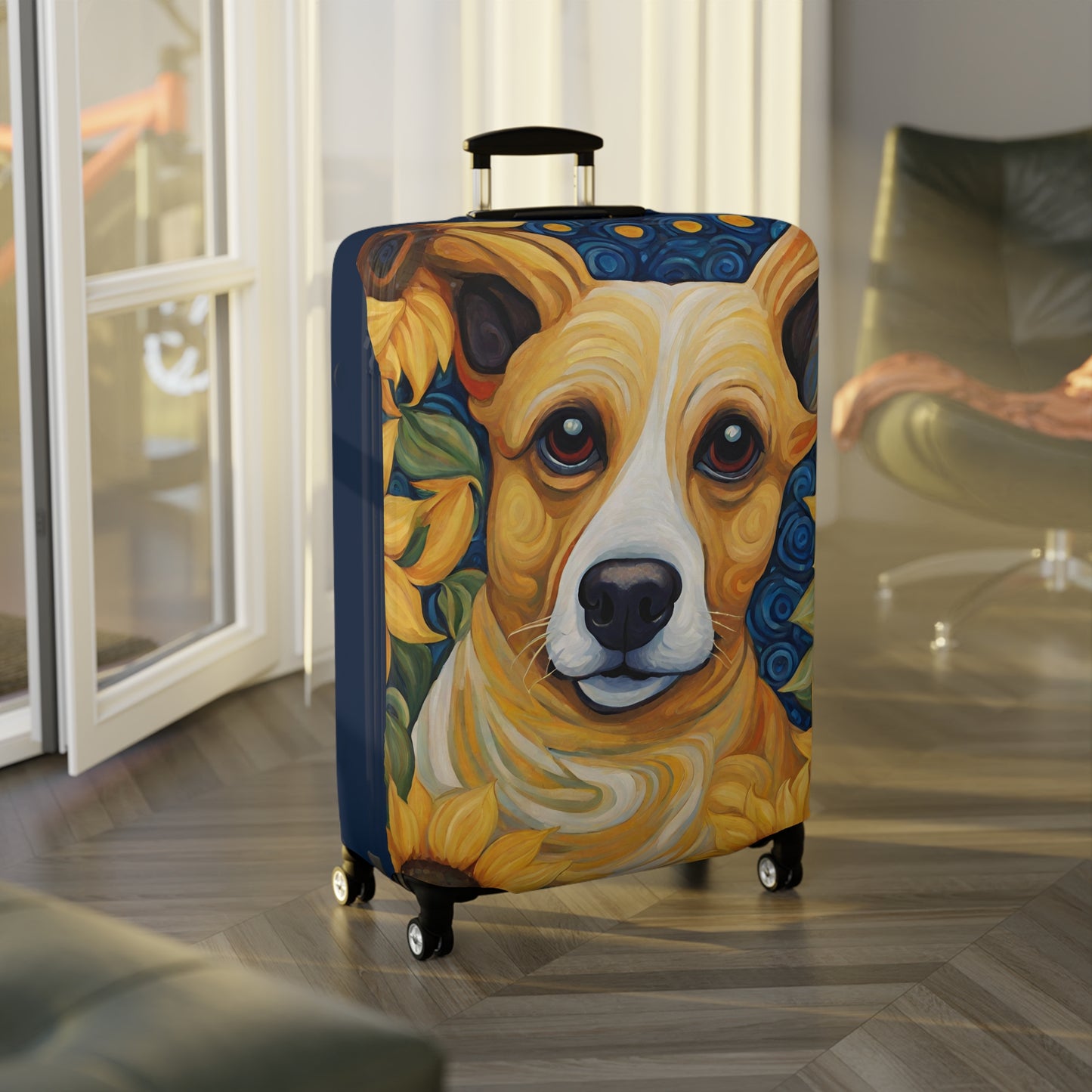 Sunflower Sam Luggage Cover ONLY