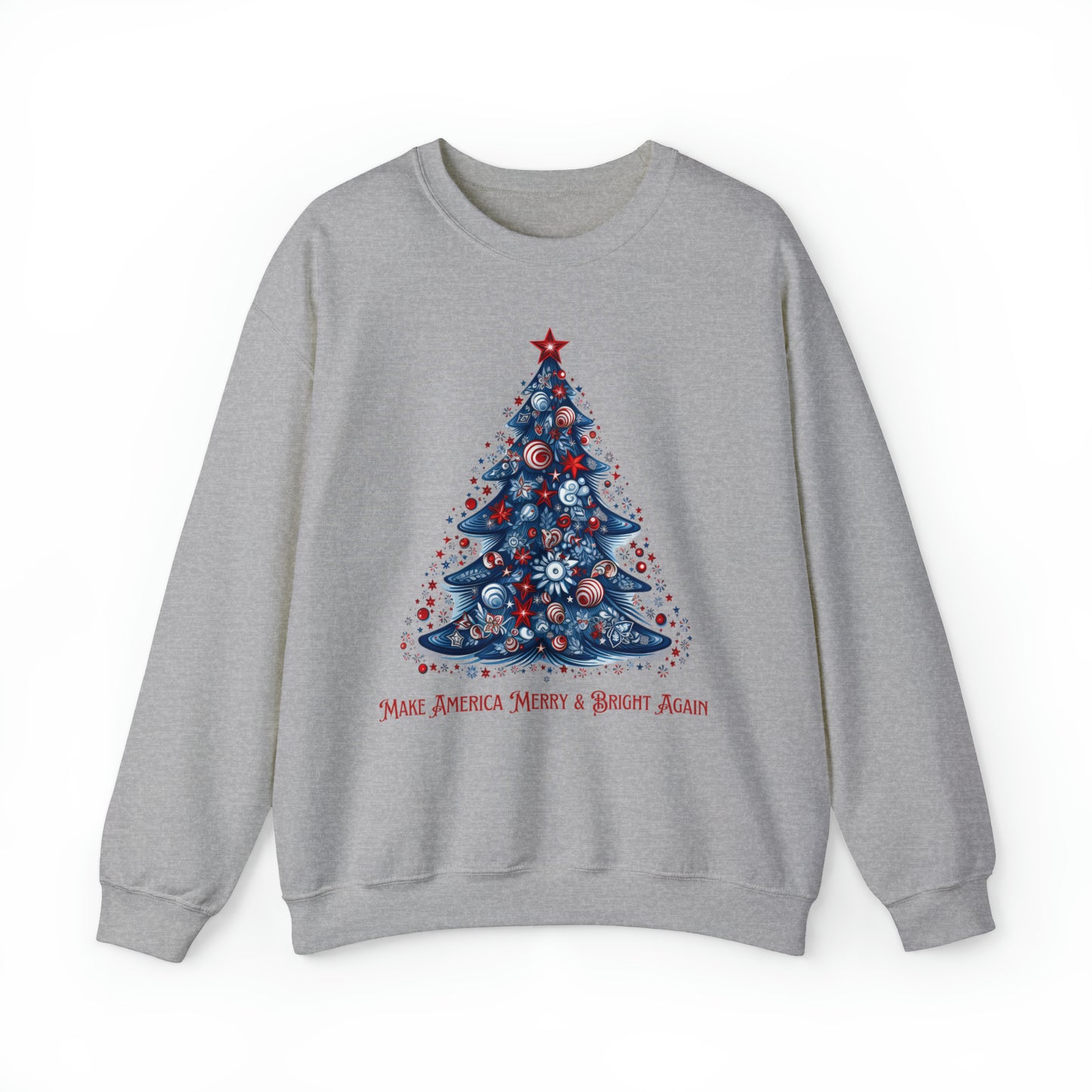 Make America Merry & Bright Again 2 Unisex Heavy Blend™ Crewneck Sweatshirt